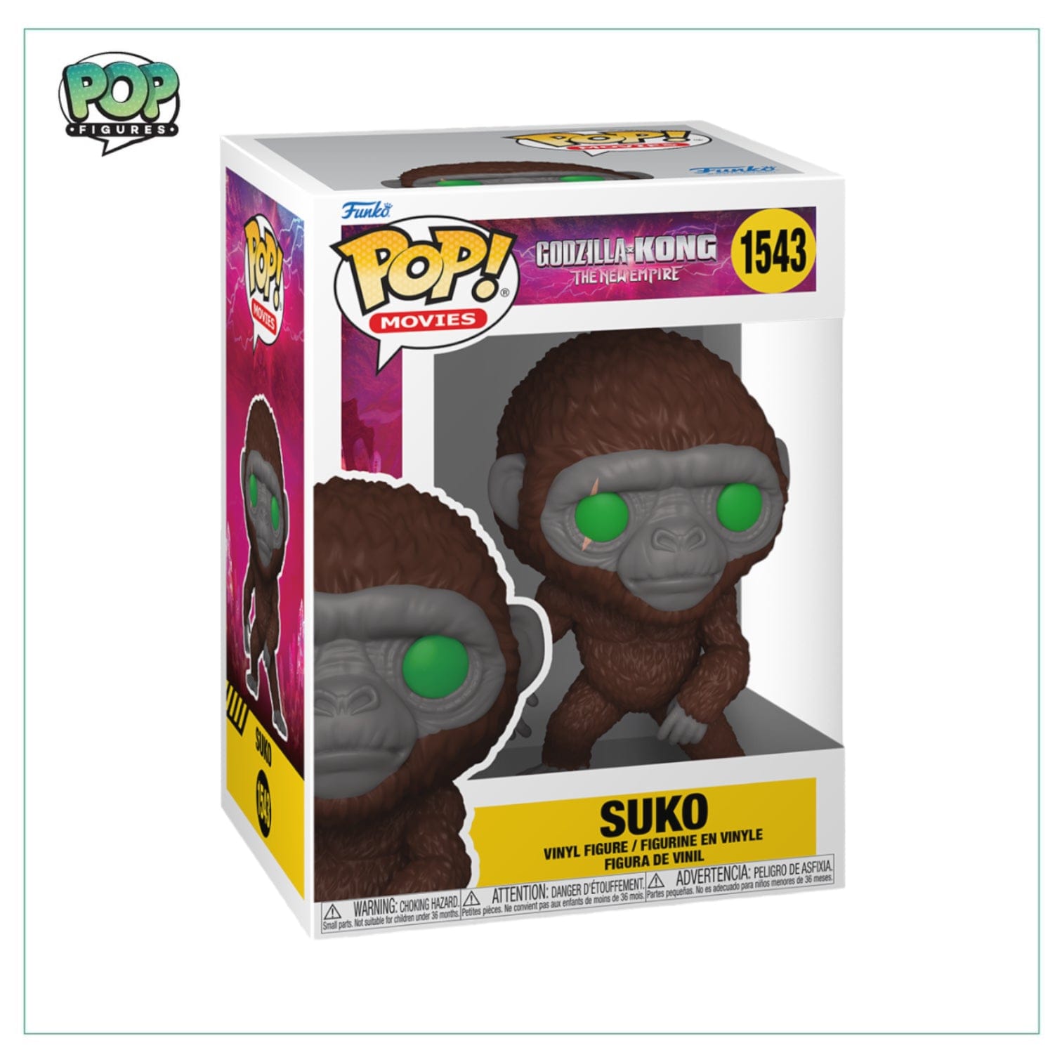 Funko Pop! Suko #1543 Funko Pop! Godzilla VS Kong: The New Empire
