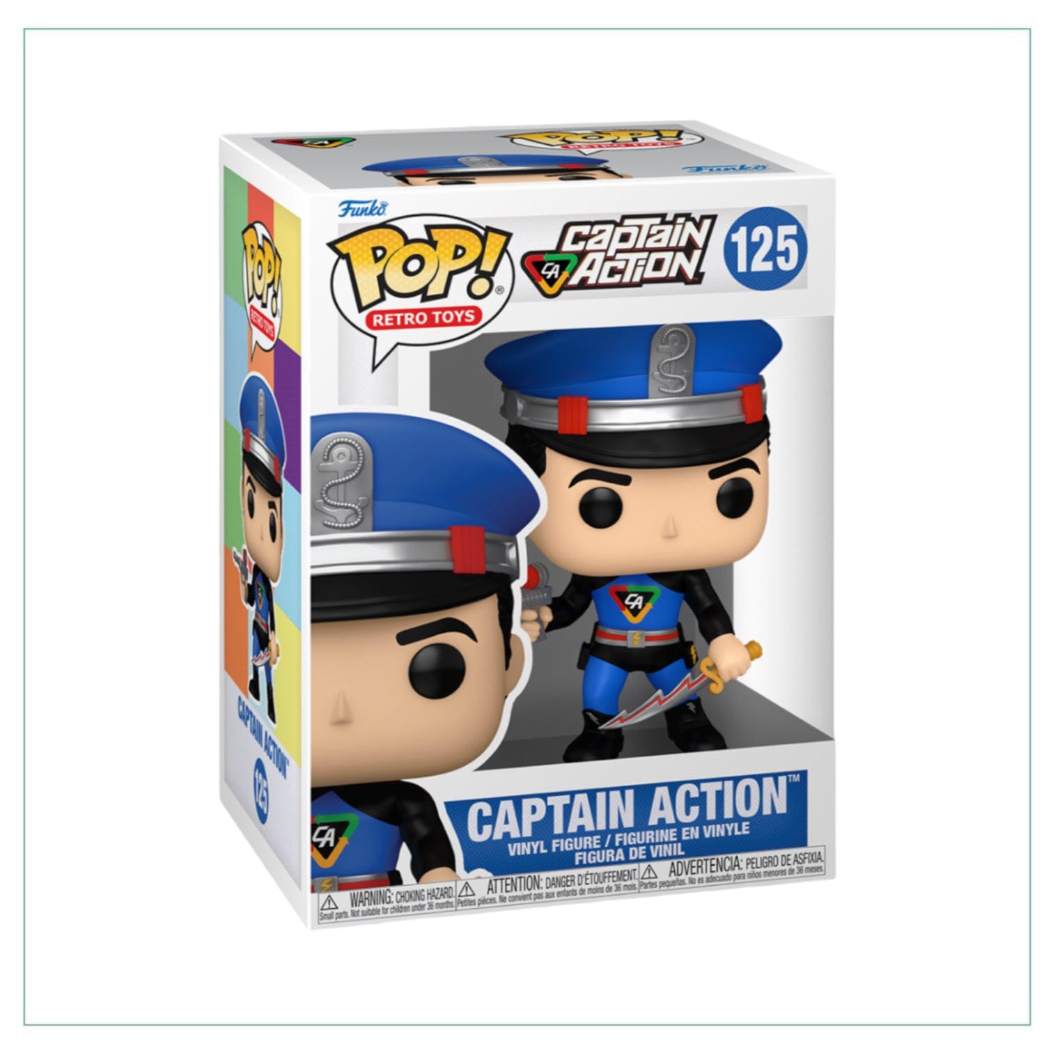 Funko Pop! Captain Action #125 Funko Pop! Captain Action