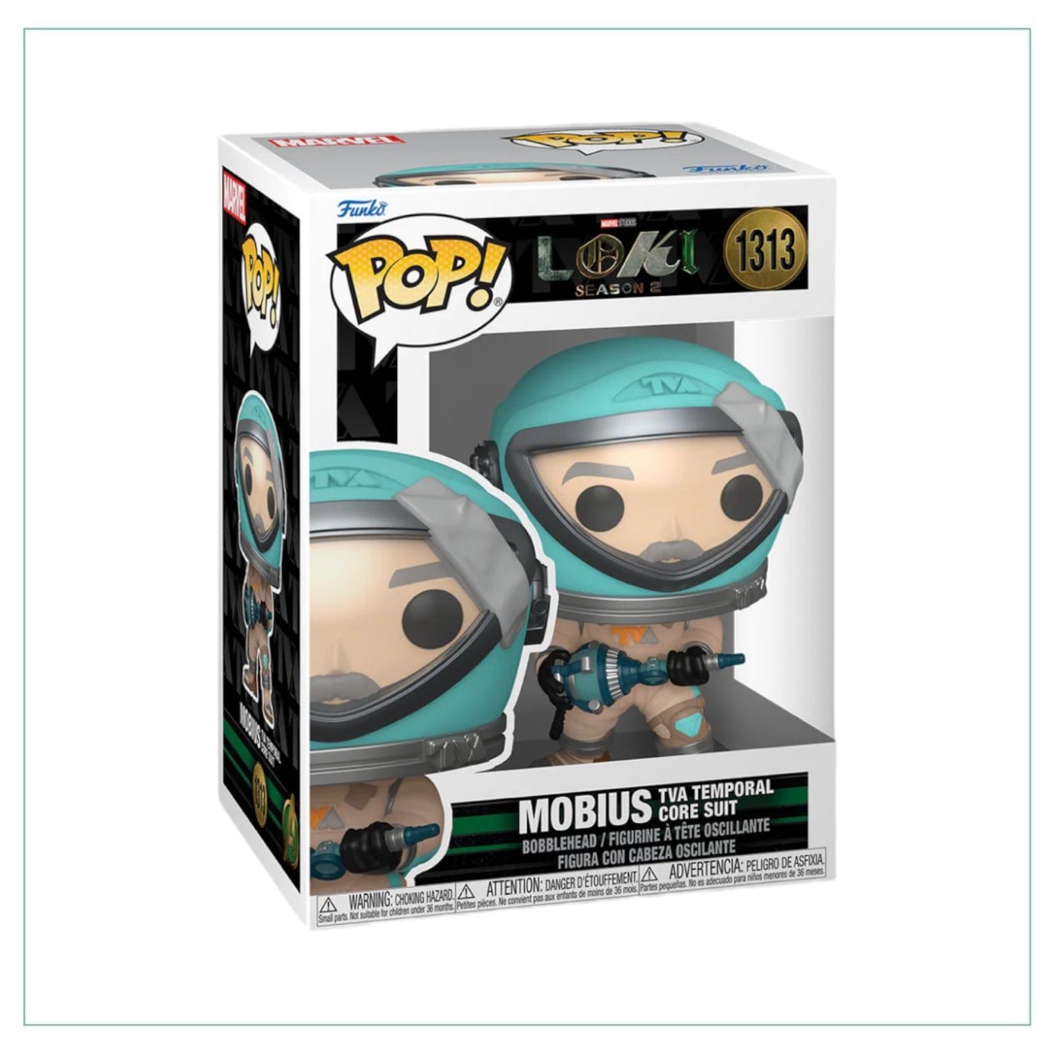 Funko Pop! Mobius TVA Temporal Core Suit #1313 Funko Pop! Loki