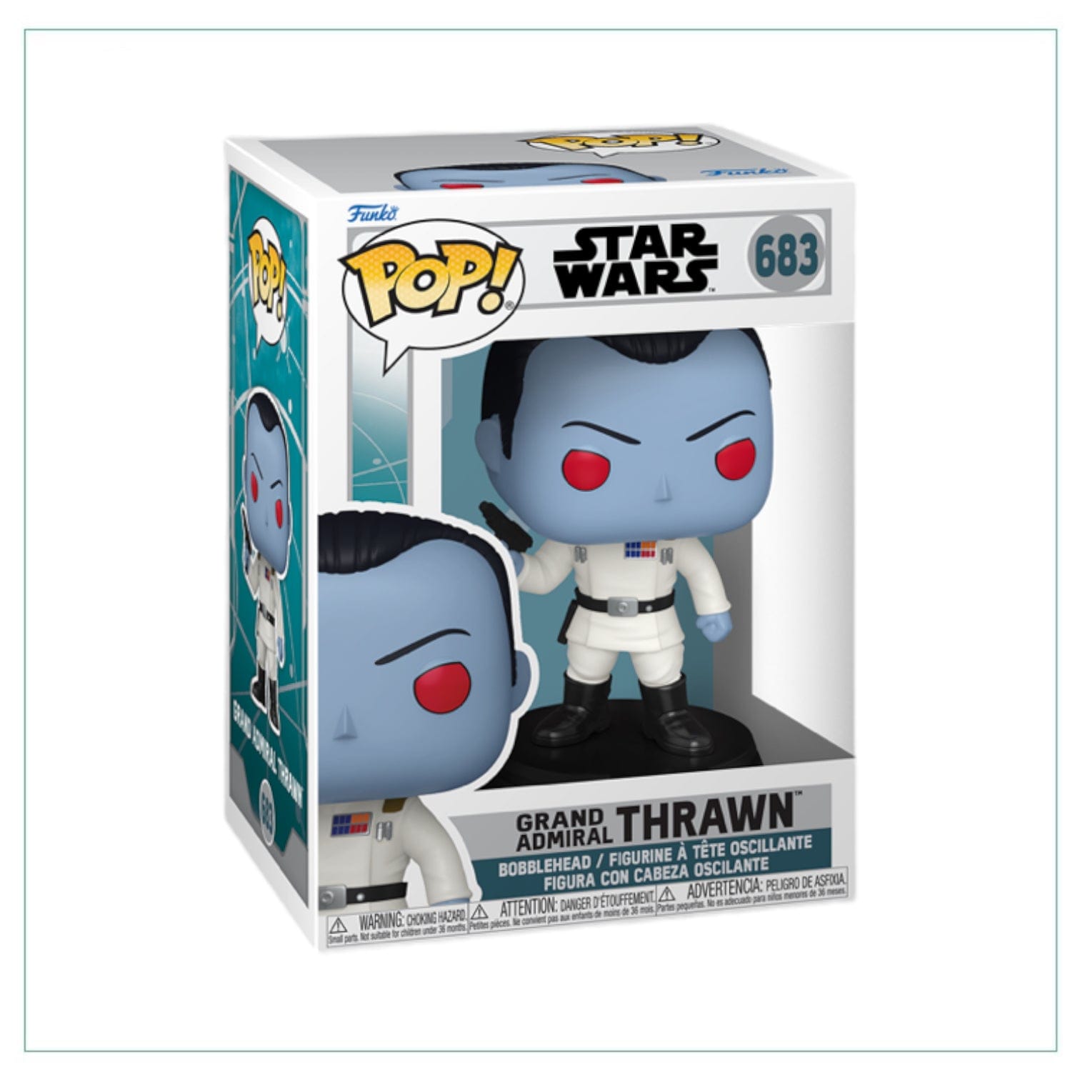 Funko Pop! Grand Admiral Thrawn #683 Funko Pop! Ahsoka