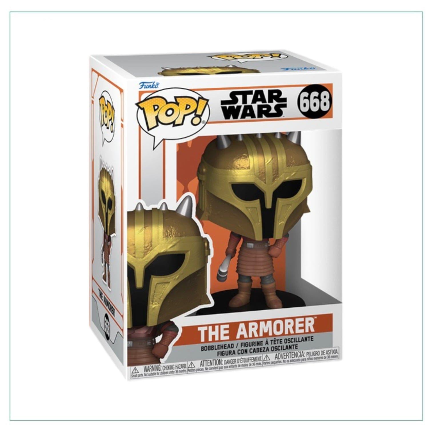 Funko Pop! The Armorer #668 Funko Pop! The Mandalorian