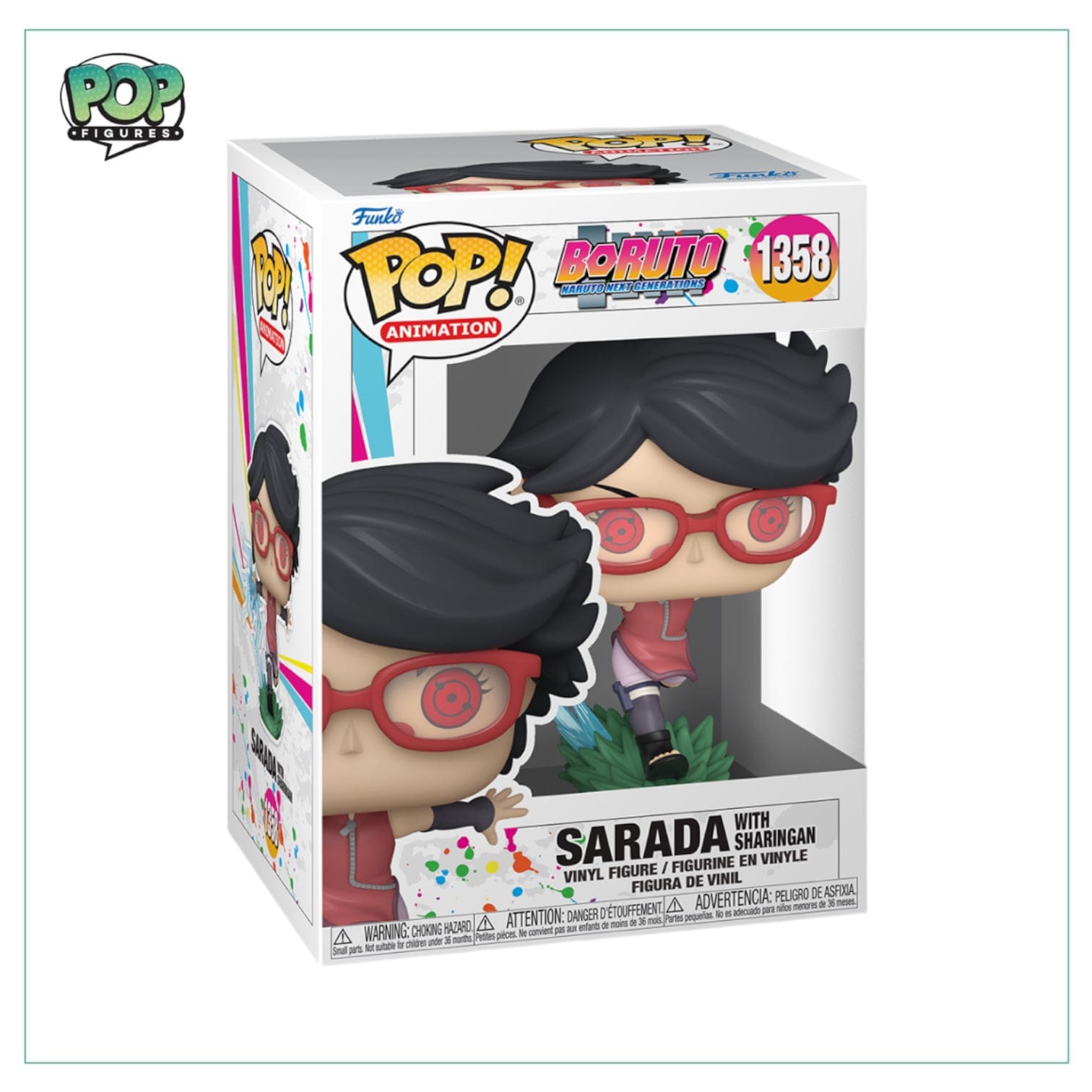 Funko Pop! Sarada W/ Sharingan #1358 Funko Pop! Boruto Naruto Next Generation