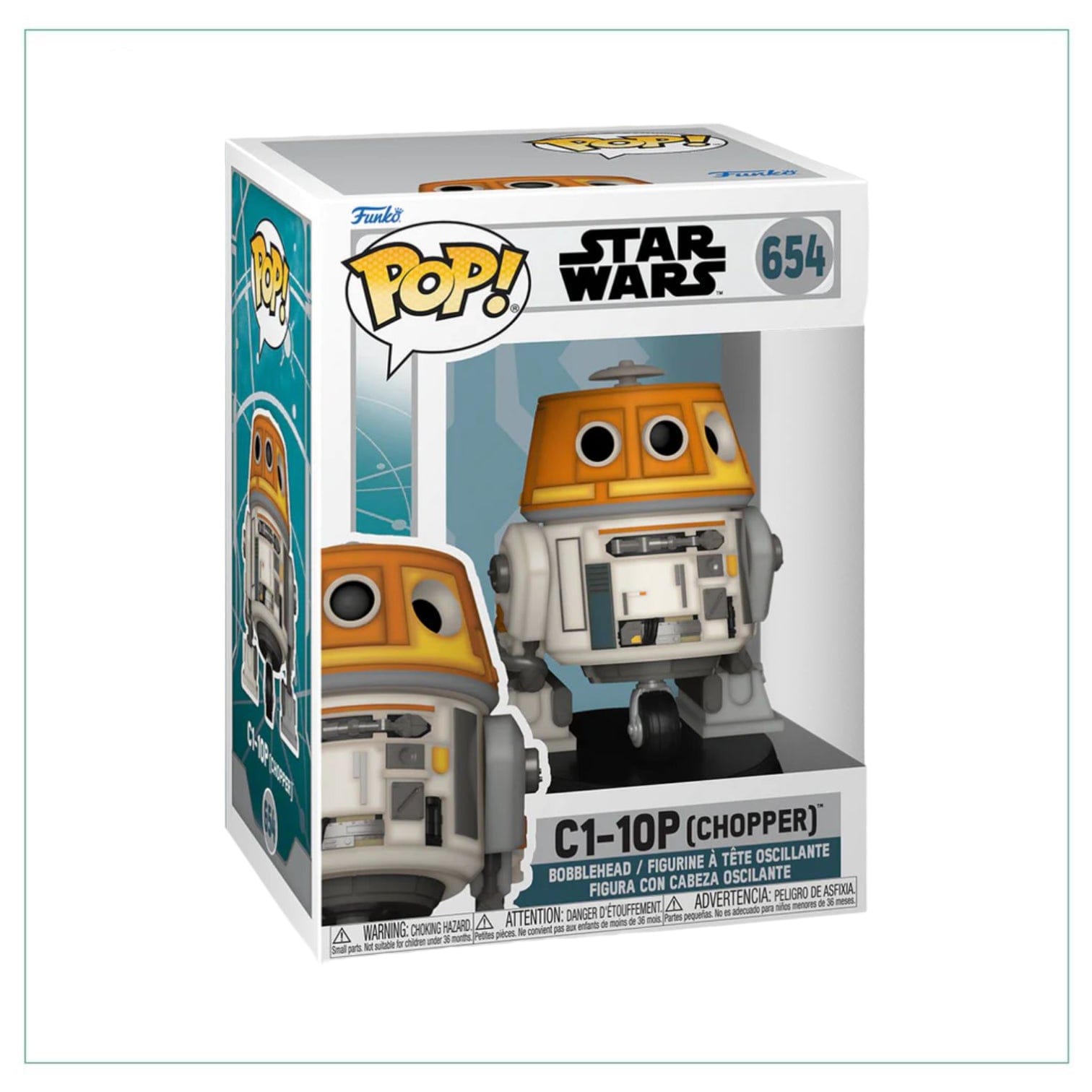 Funko Pop! C1 - 10P (Chopper) #654 Funko Pop! - Ahsoka