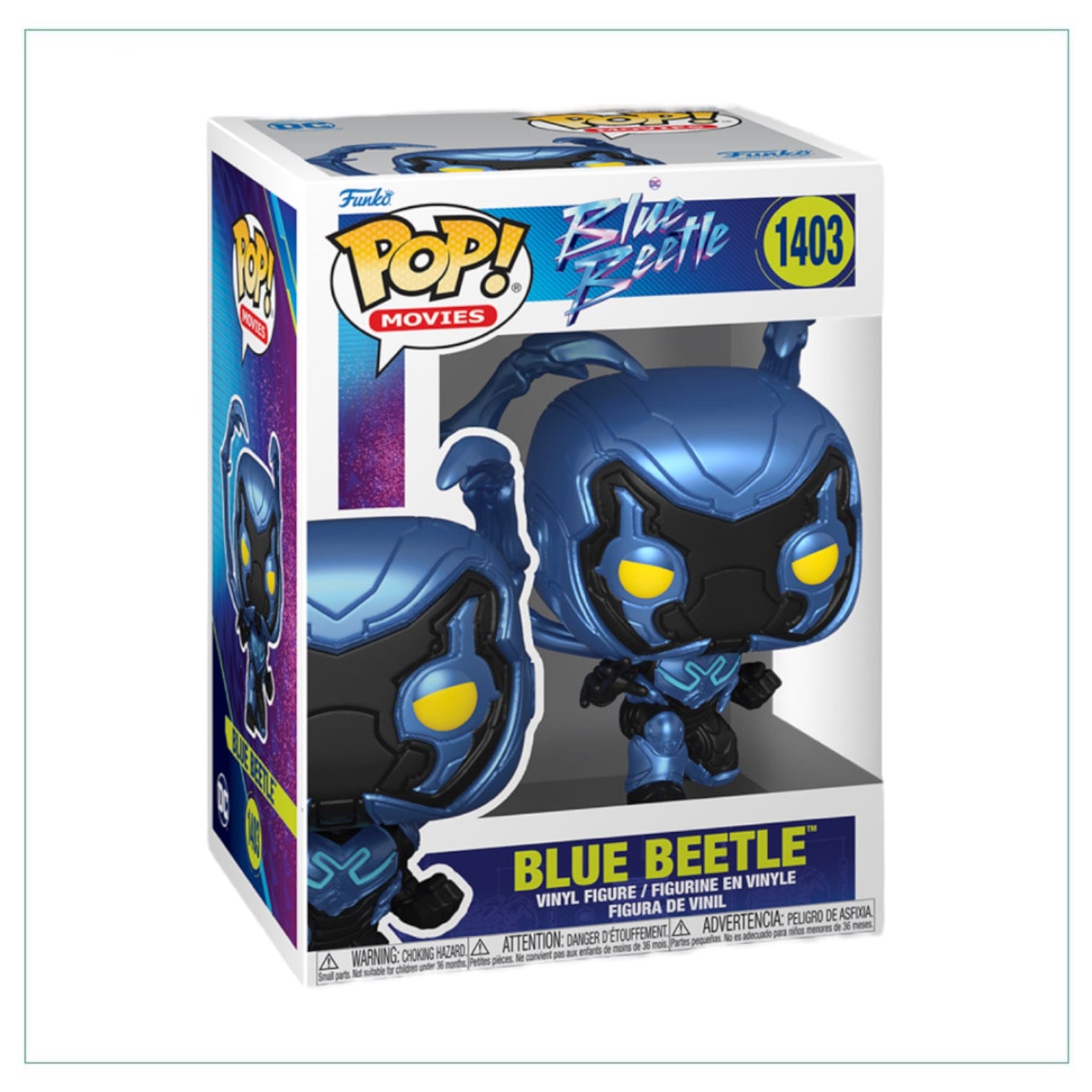 Funko Pop! Blue Beetle #1403 Funko Pop! Blue Beetle
