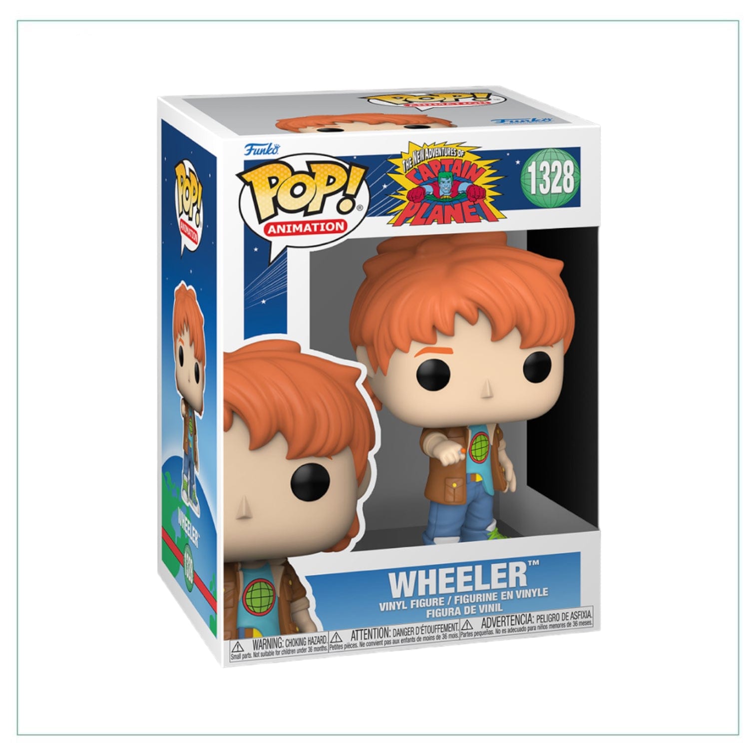 Funko Pop! Wheeler #1328 Funko Pop! Captain Planet