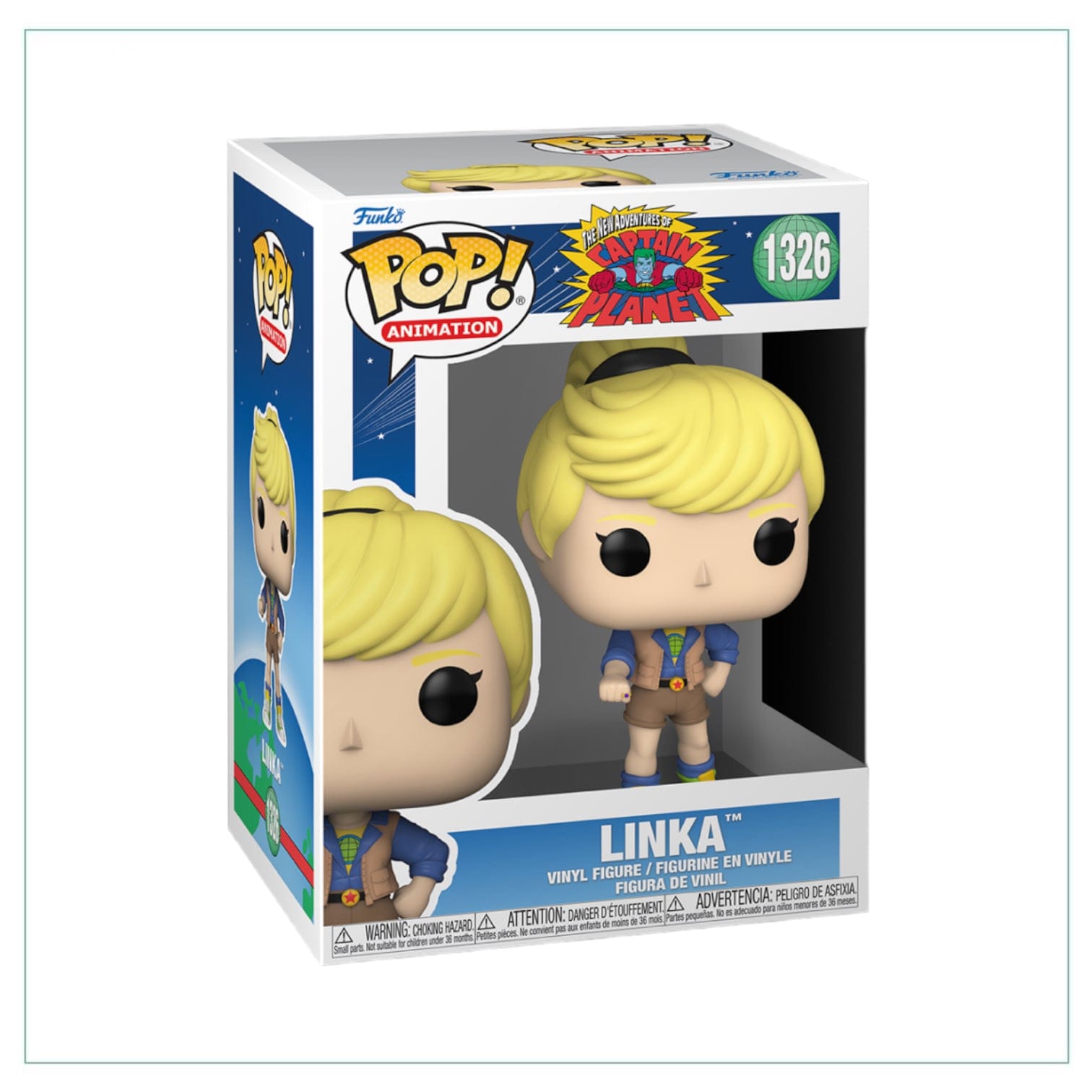 Funko Pop! Linka #1326 Funko Pop! Captain Planet