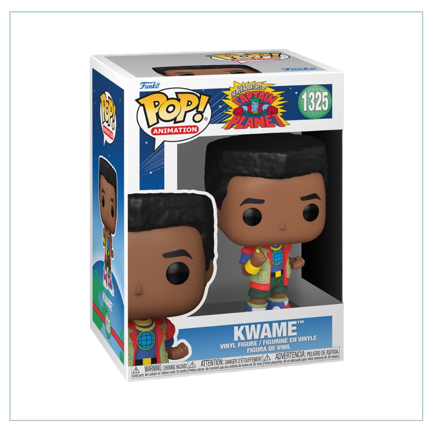 Funko Pop! Kwame #1325 Funko Pop! Captain Planet