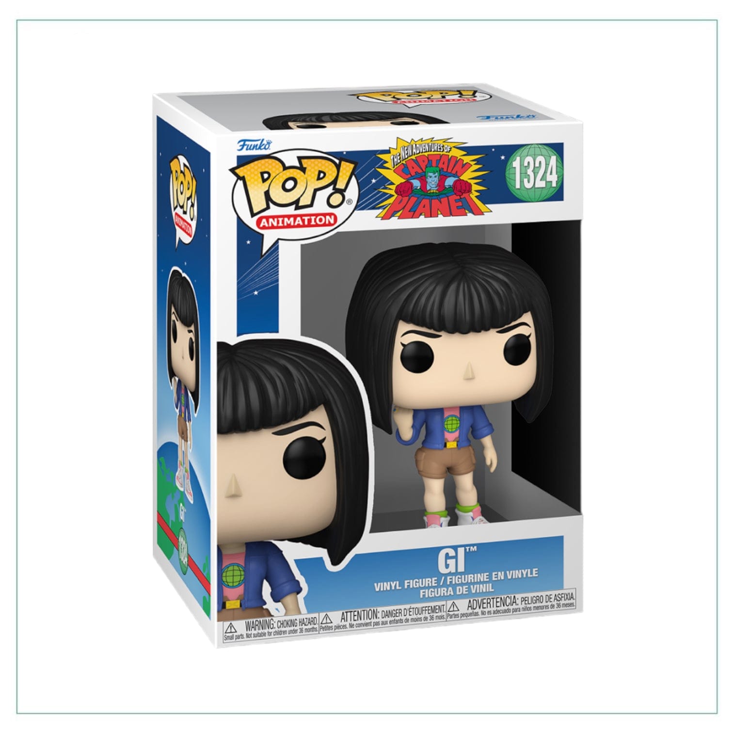 Funko Pop! Gi #1324 Funko Pop! Captain Planet