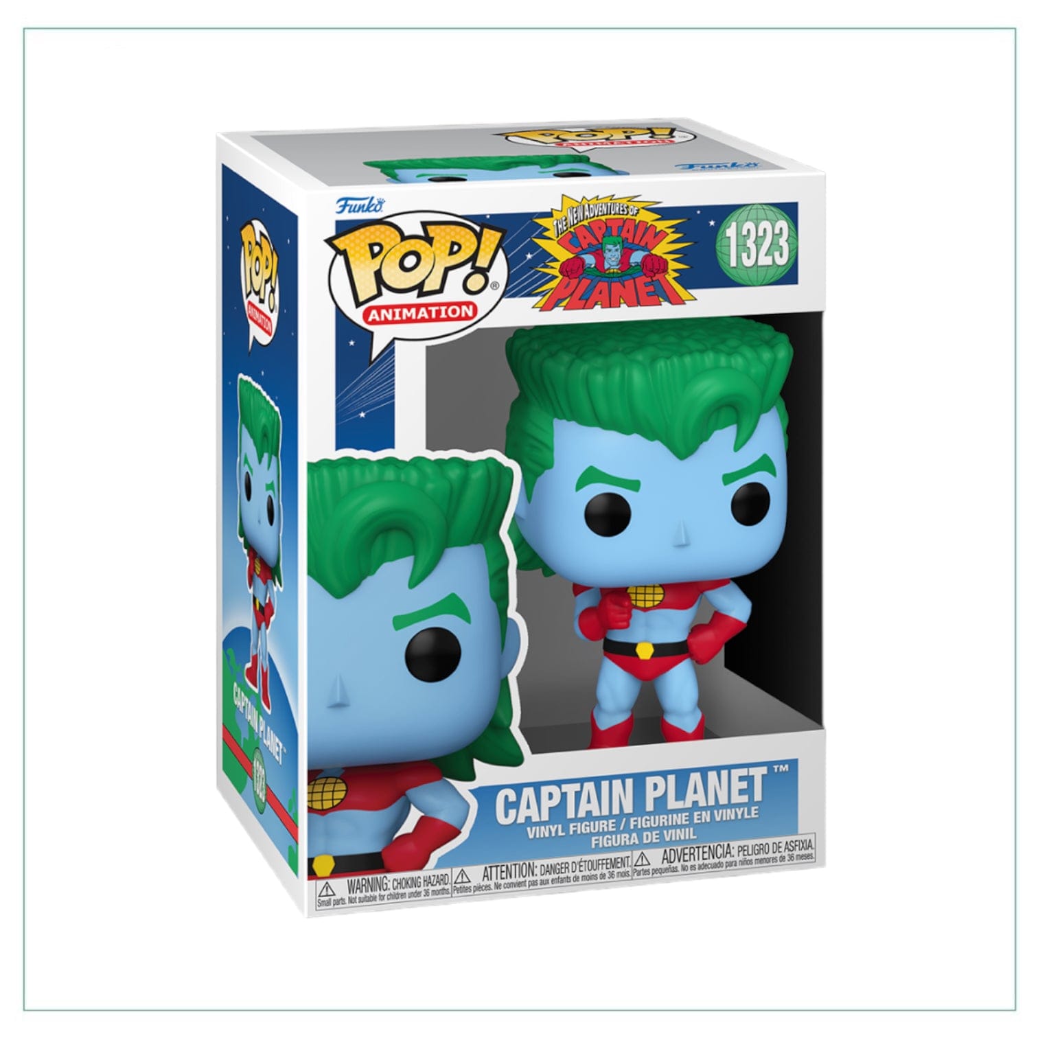 Funko Pop! Captain Planet #1323 Funko Pop! Captain Planet