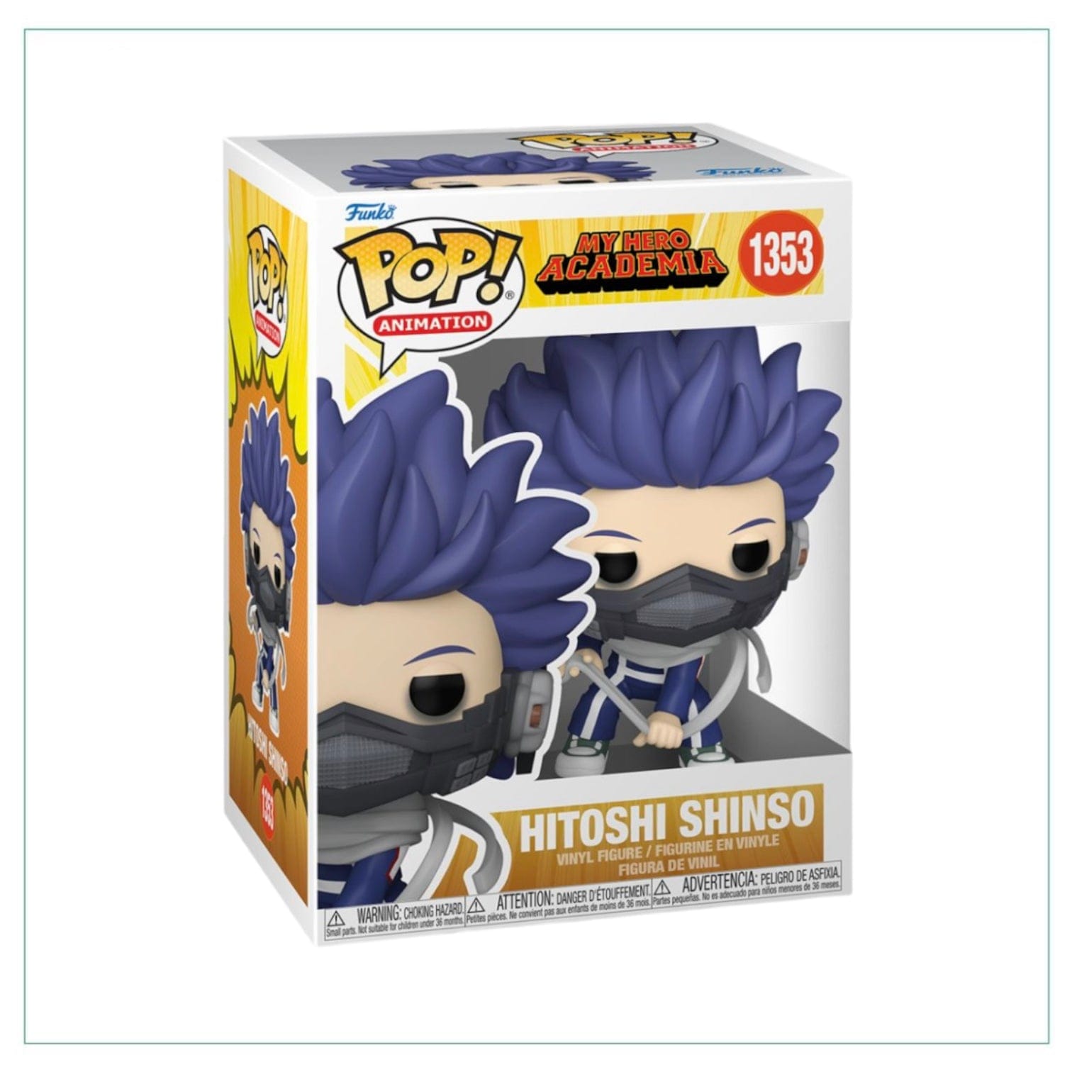 Funko Pop! Hitoshi Shinso #1353 Funko Pop! - My Hero Academia