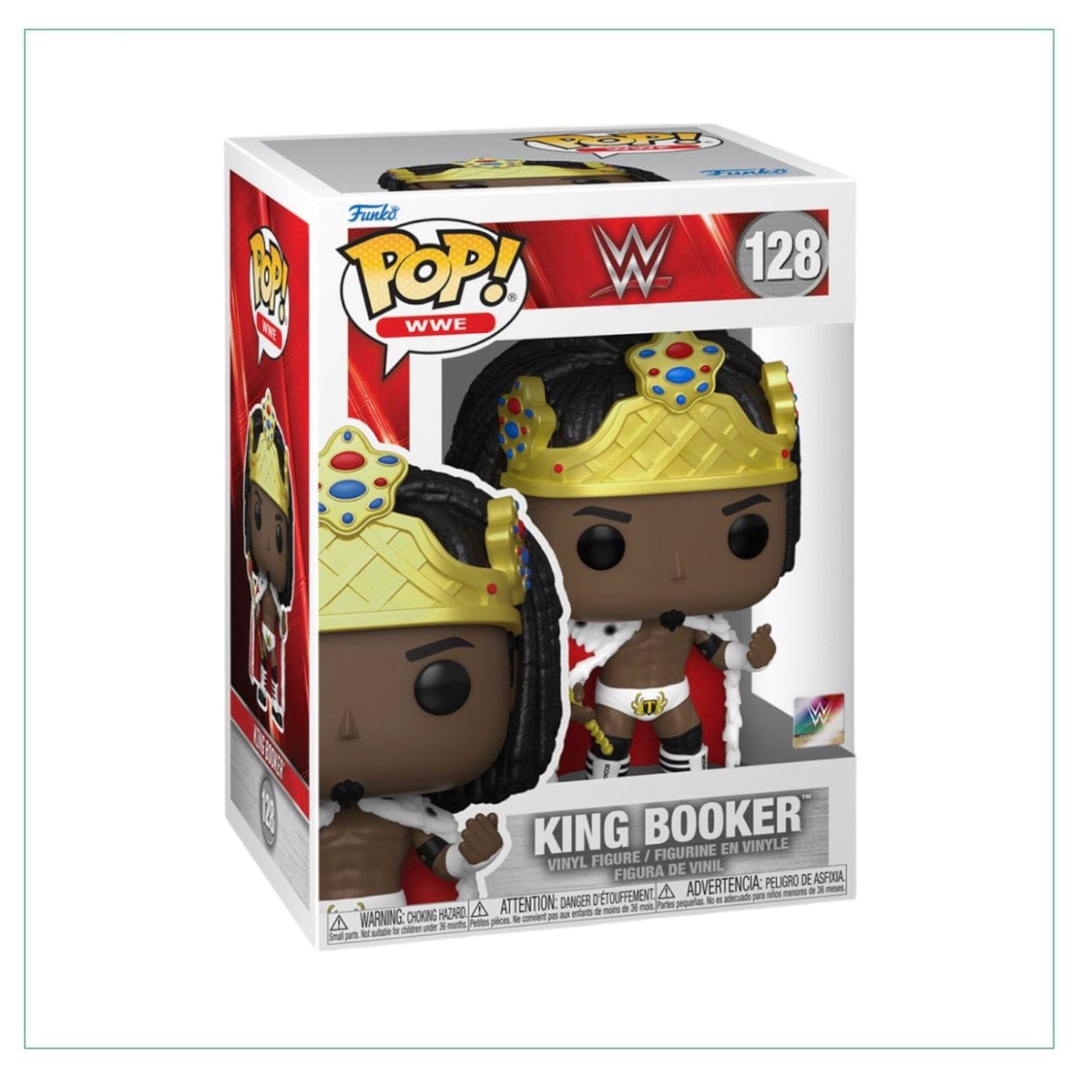 Funko Pop! King Booker #128 Funko Pop! WWE