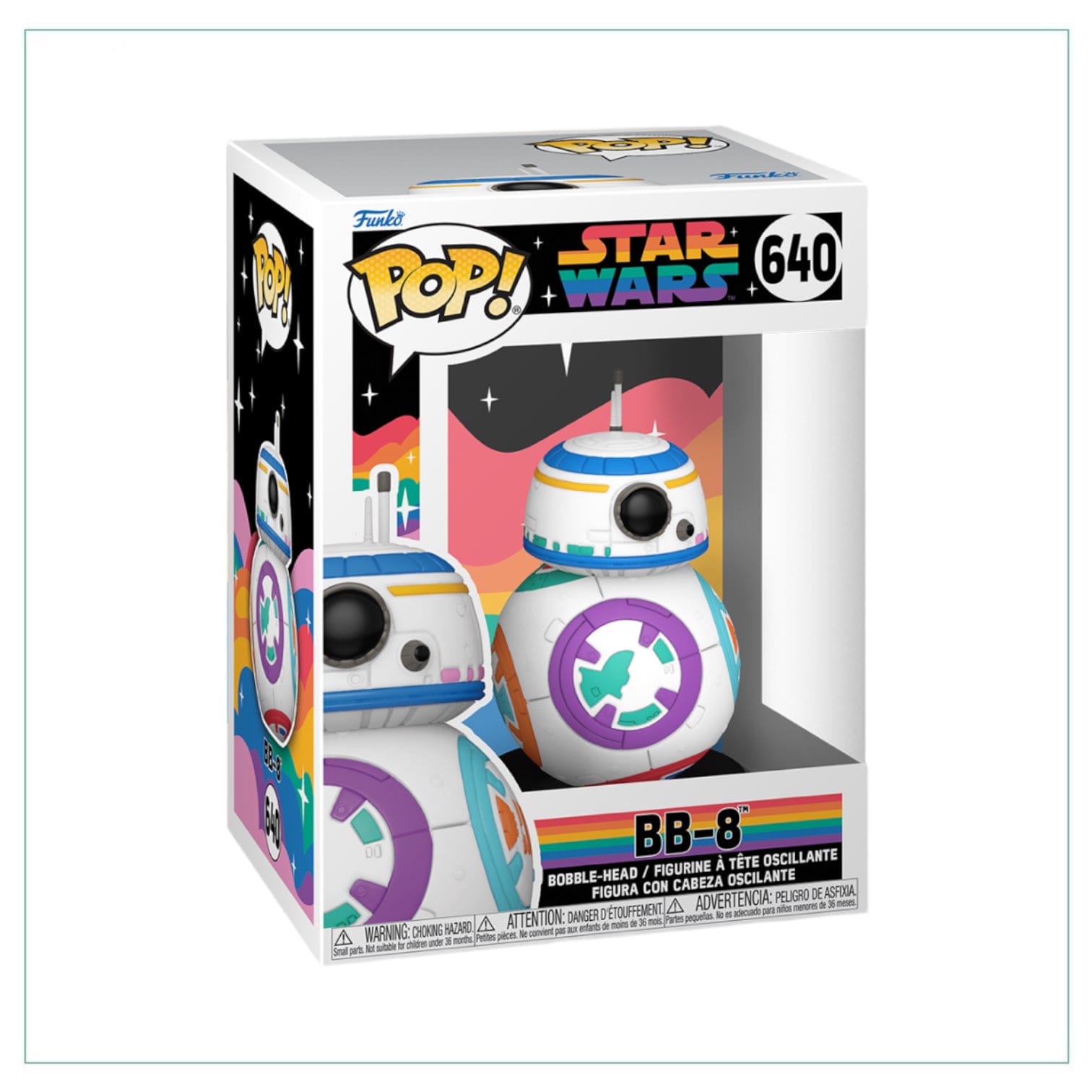 Funko Pop! BB - 8 #640 Funko Pop! Star Wars Pride