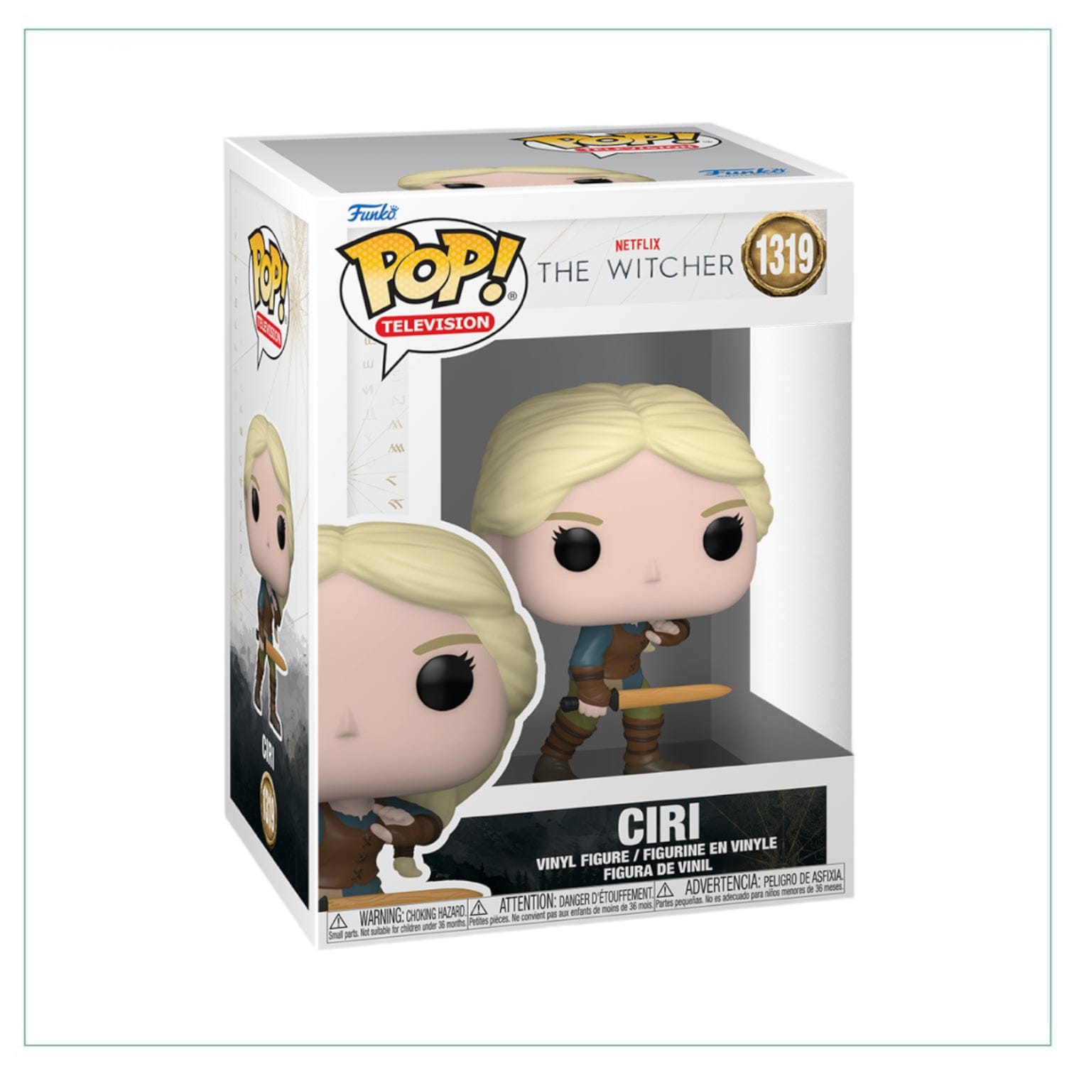 Funko Pop! Ciri W/ Sword #1319 Funko Pop! The Witcher