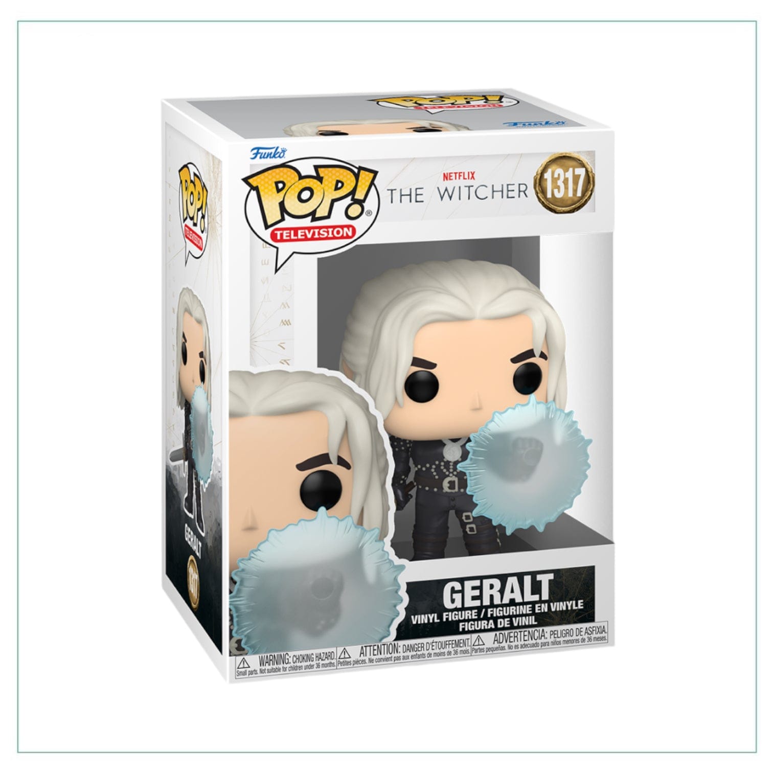 Funko Pop! Geralt W/ Shield #1317 Funko Pop! The Witcher