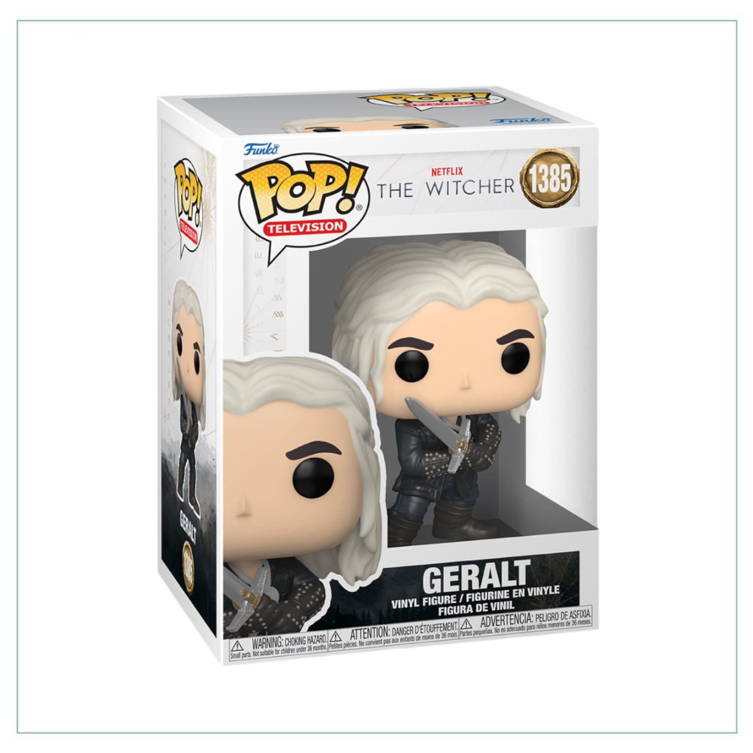 Funko Pop! Geralt #1385 Funko Pop! The Witcher