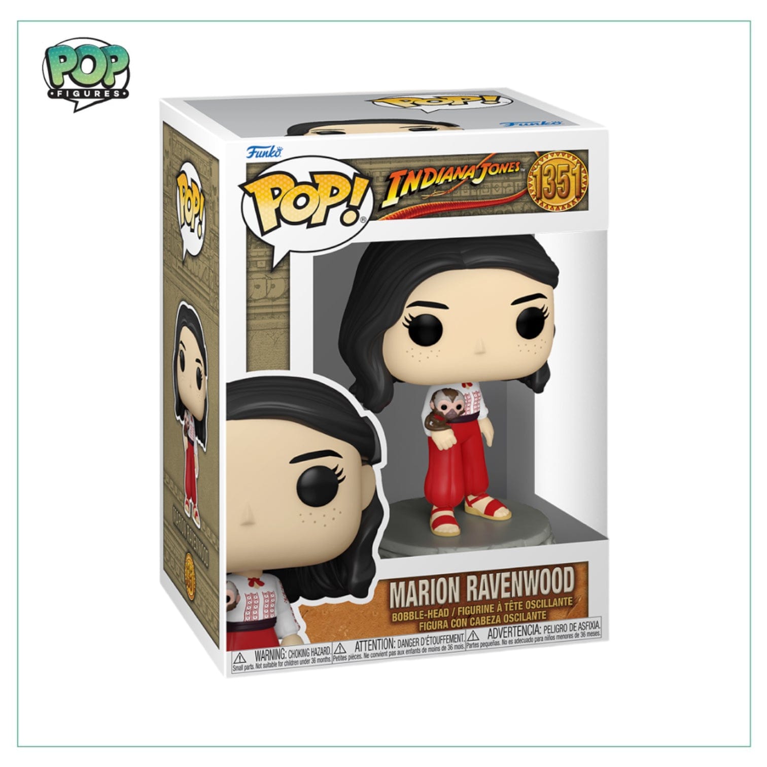 Funko Pop! Marion Ravenwood #1351 Funko Pop! Indiana Jones