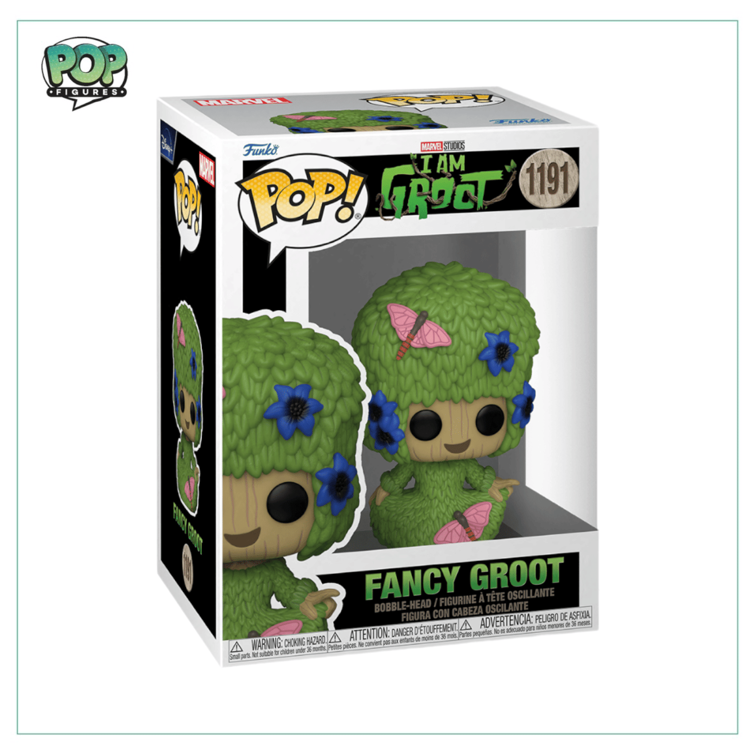 Funko Pop! Fancy Groot #1191 Funko Pop! I am Groot