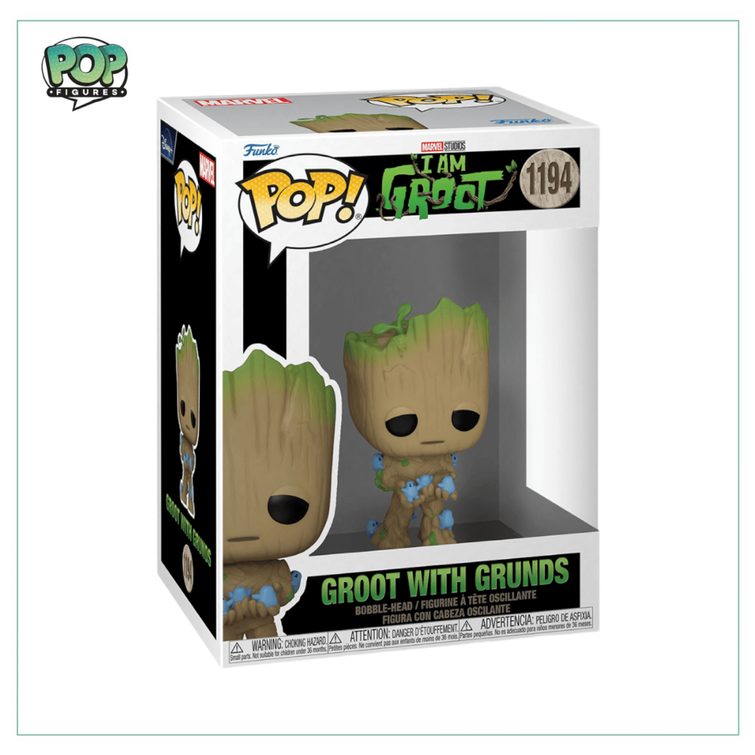 Funko Pop! Groot W/ Grunds #1194 Funko Pop! I am Groot