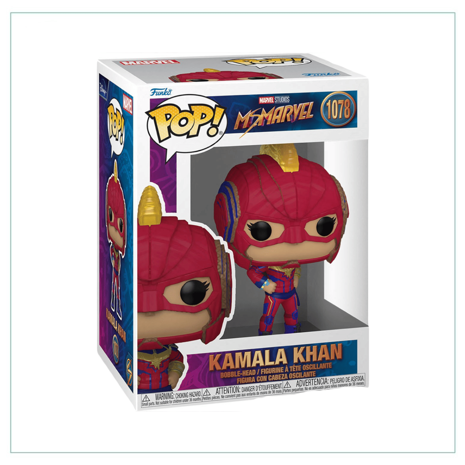 Funko Pop! Kamala Khan #1078 Funko Pop! Ms Marvel