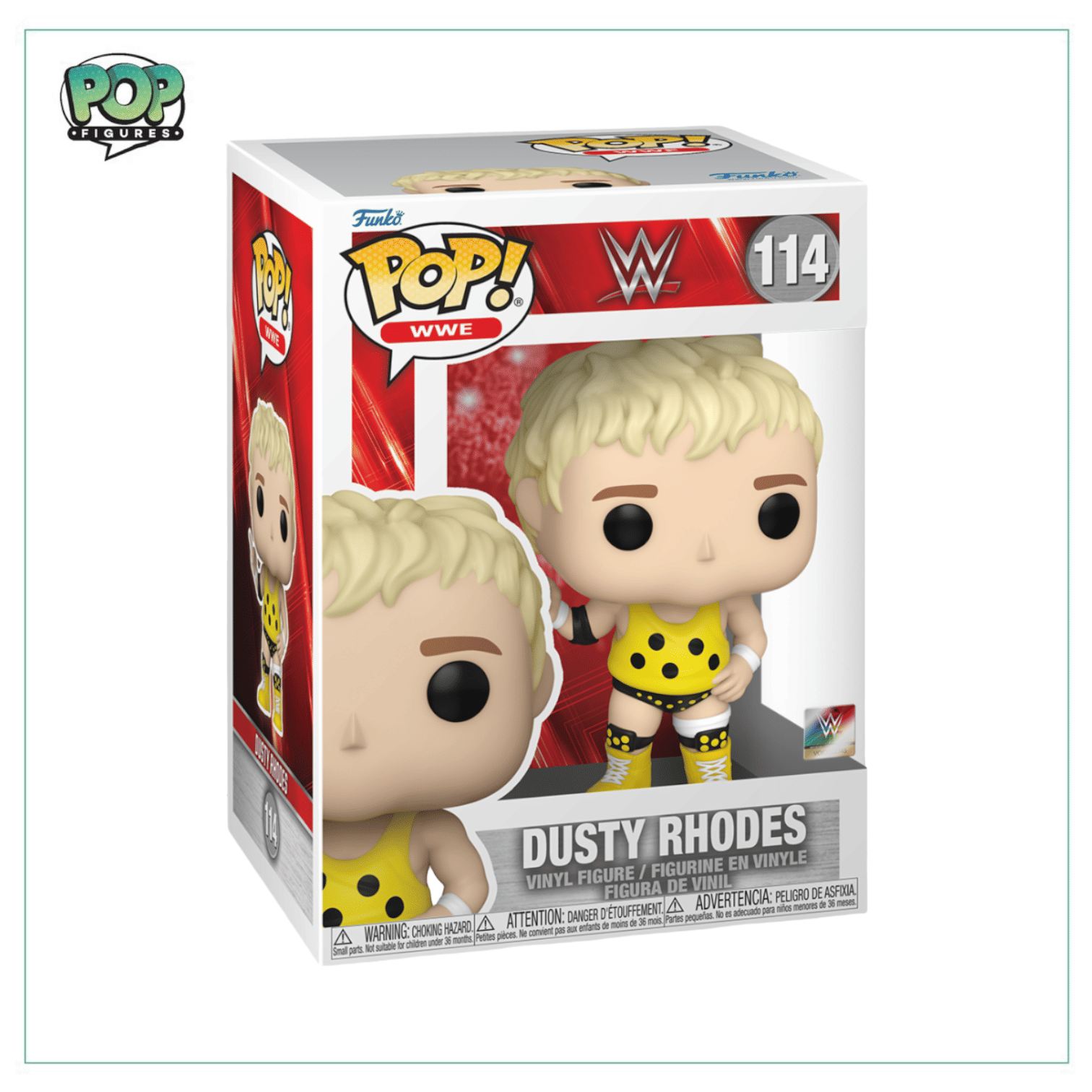 Funko Pop! Dusty Rhodes #114 Funko Pop! WWE