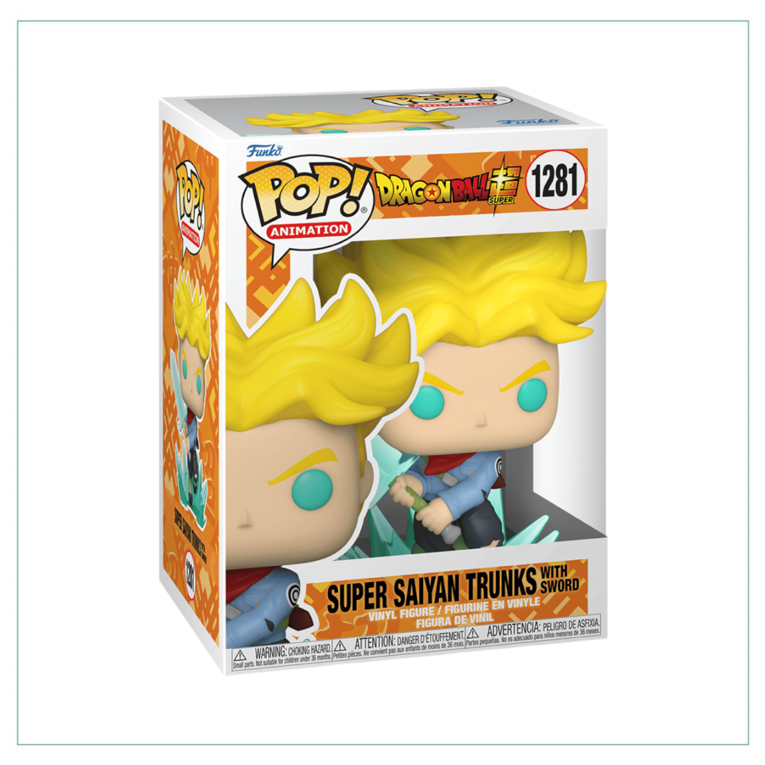 Funko Pop! Super Saiyan Trunks W/ Sword #1281 Funko Pop! - DragonBall Z