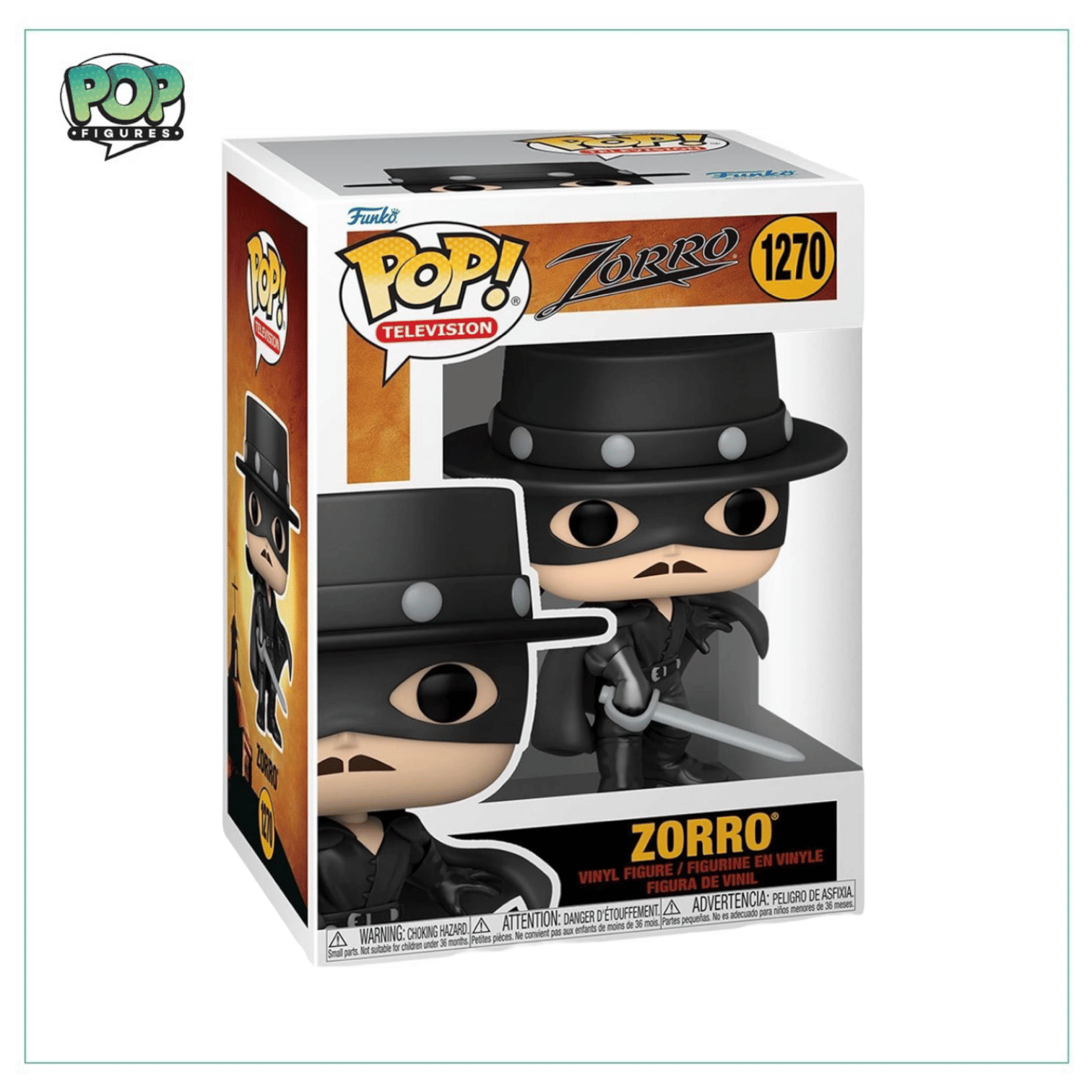 Funko Pop! Zorro #1270 Funko Pop! Zorro