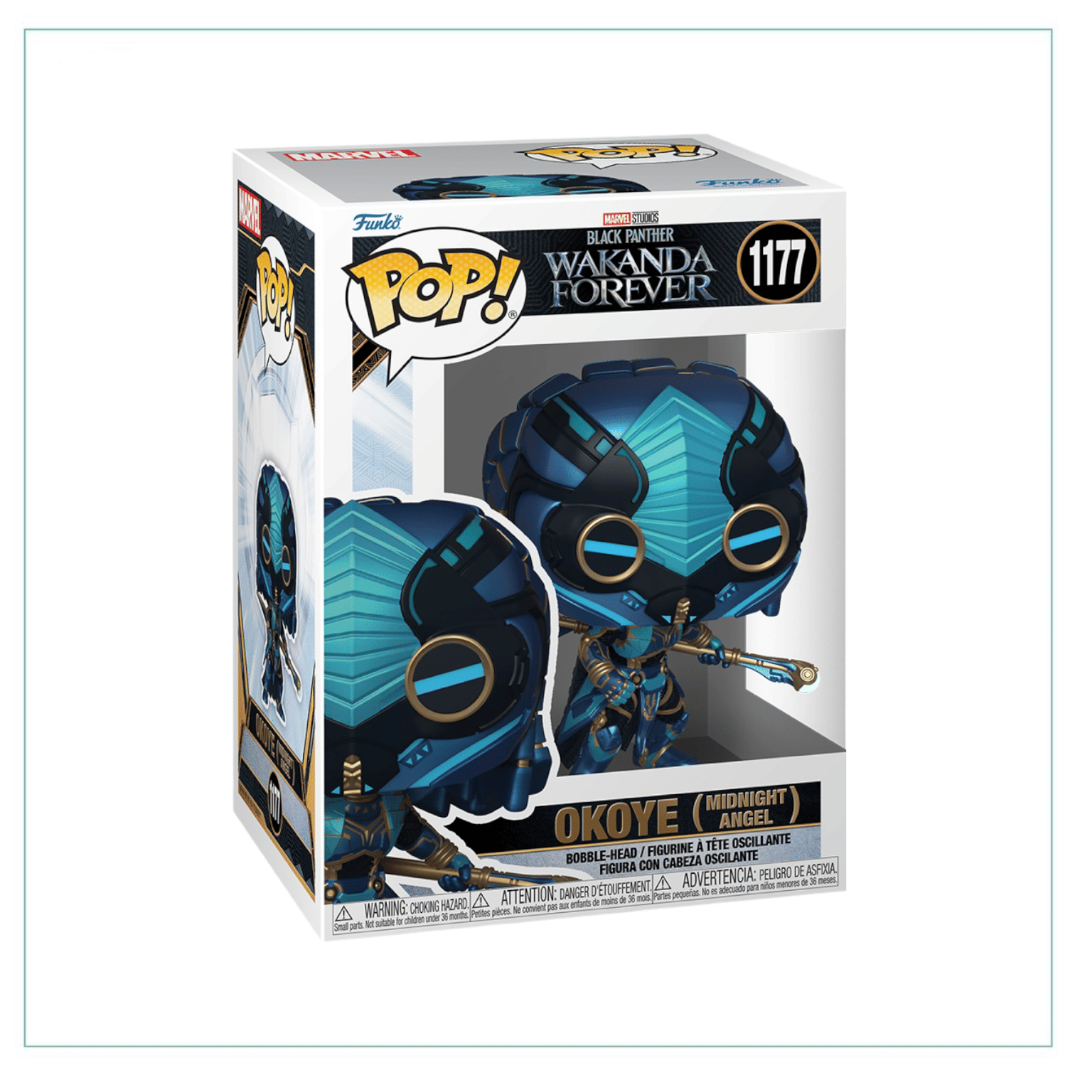 Funko Pop! Okoye (Midnight Angel) #1177 Funko Pop! Wakanda Forever