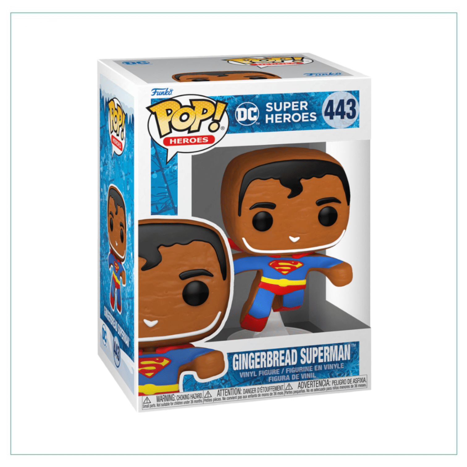 Funko Pop! Gingerbread Superman #443 Funko Pop! DC