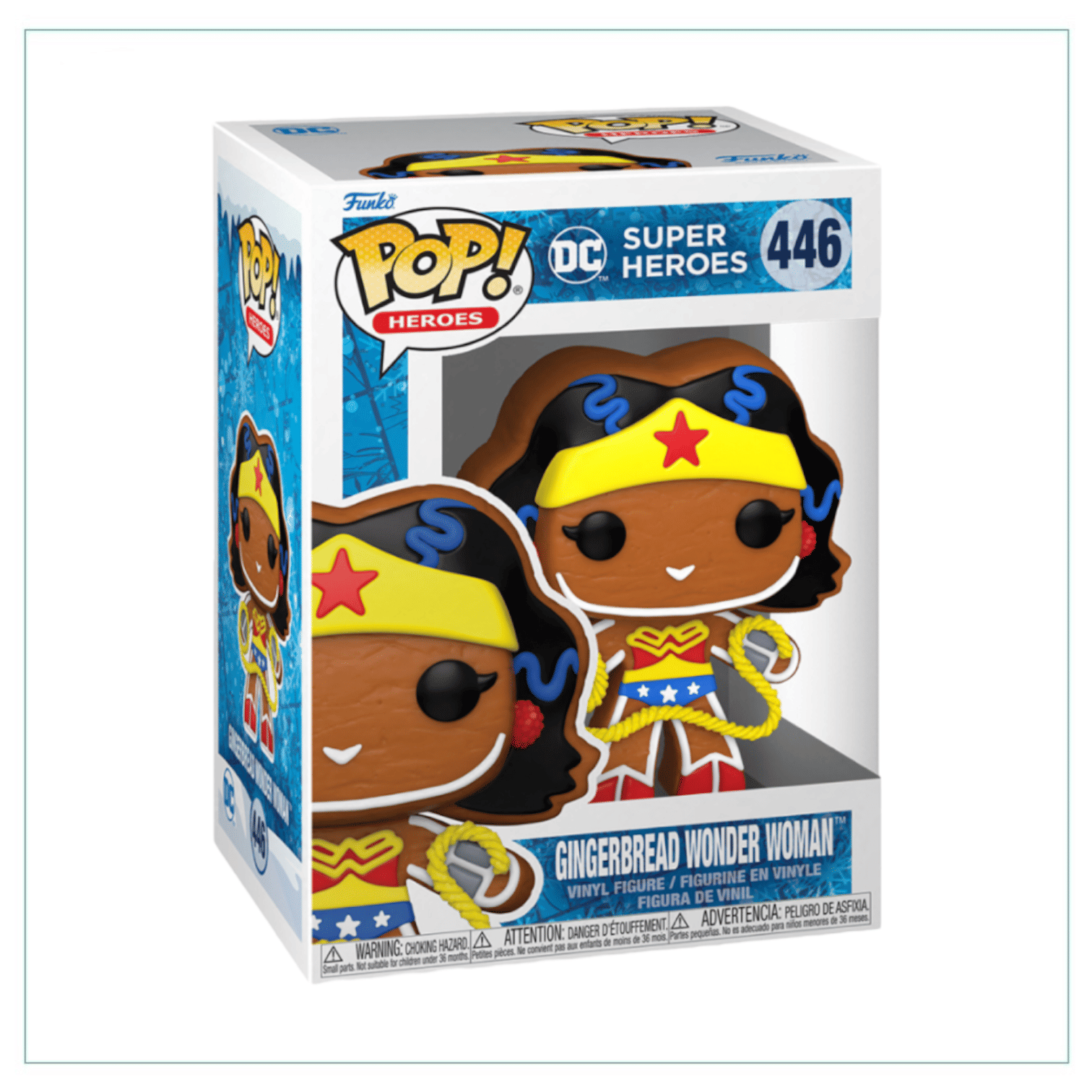 Funko Pop! Gingerbread Wonder Woman #446 Funko Pop! DC