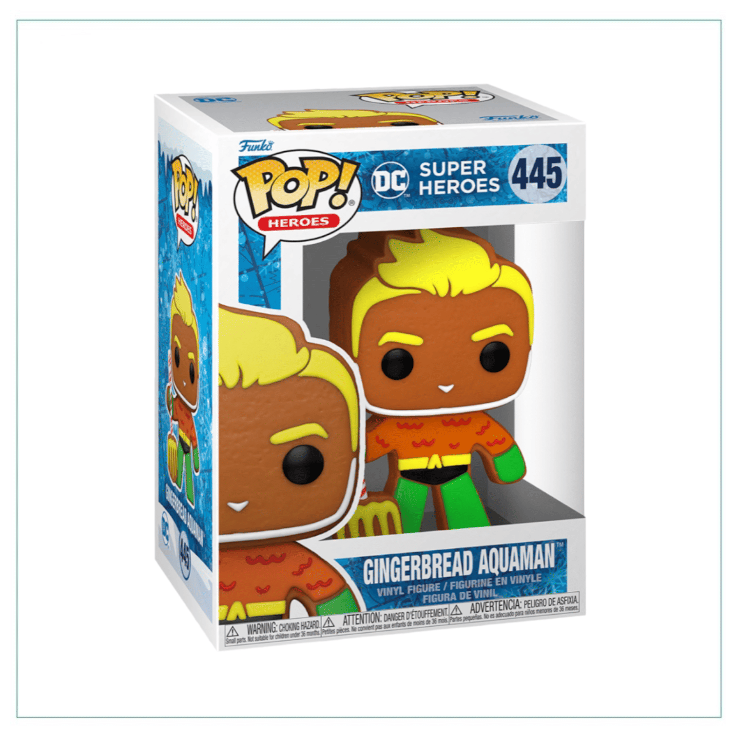 Funko Pop! Gingerbread Aquaman #445 Funko Pop! DC