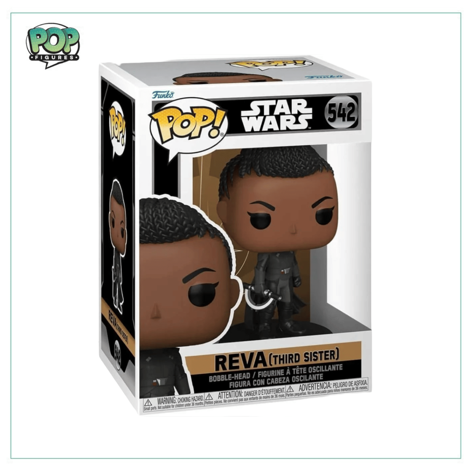 Funko Pop! Reva (Third Sister) #542 Funko Pop! Star Wars : Obi - Wan Kenobi