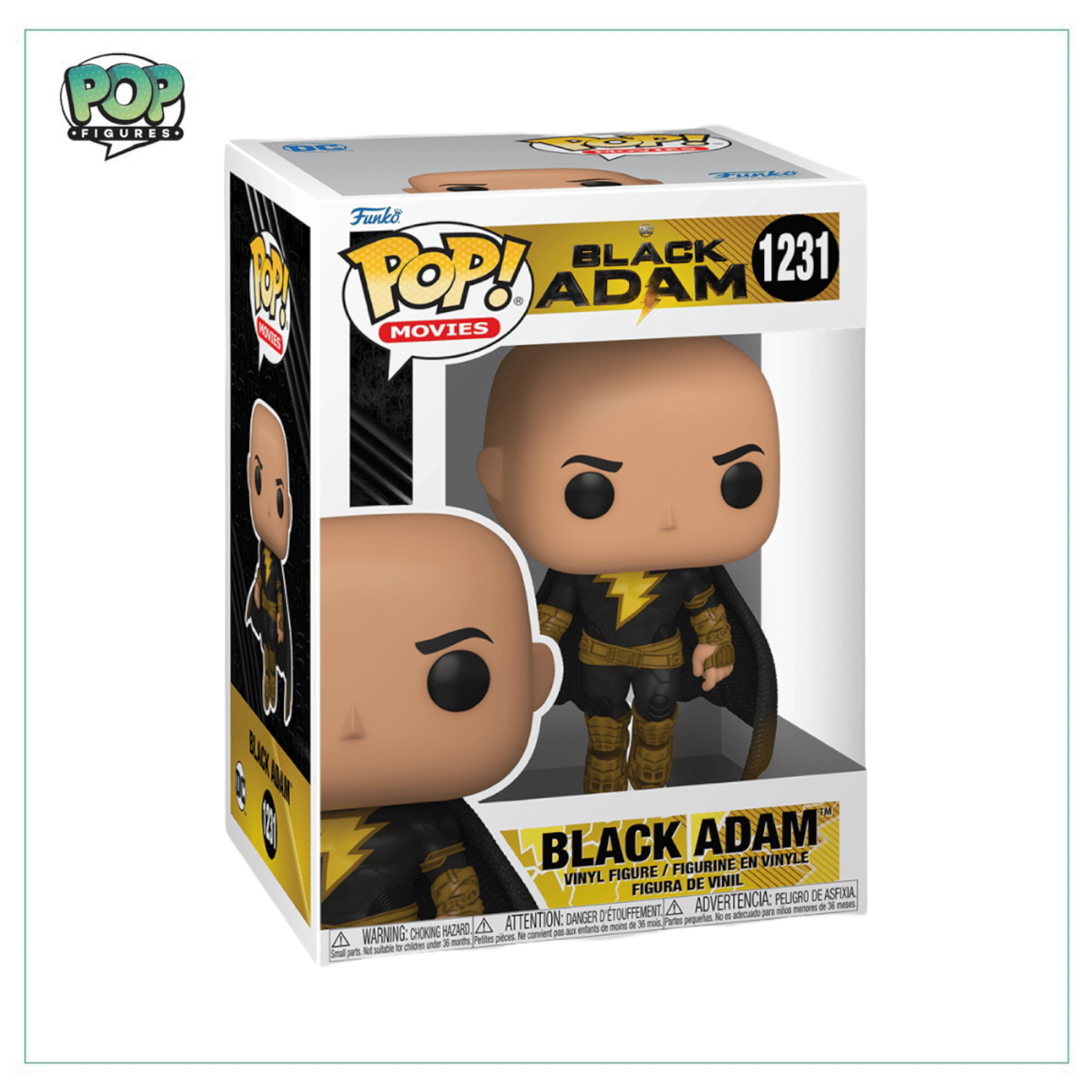 Funko Pop! Black Adam #1231 Funko Pop! Black Adam