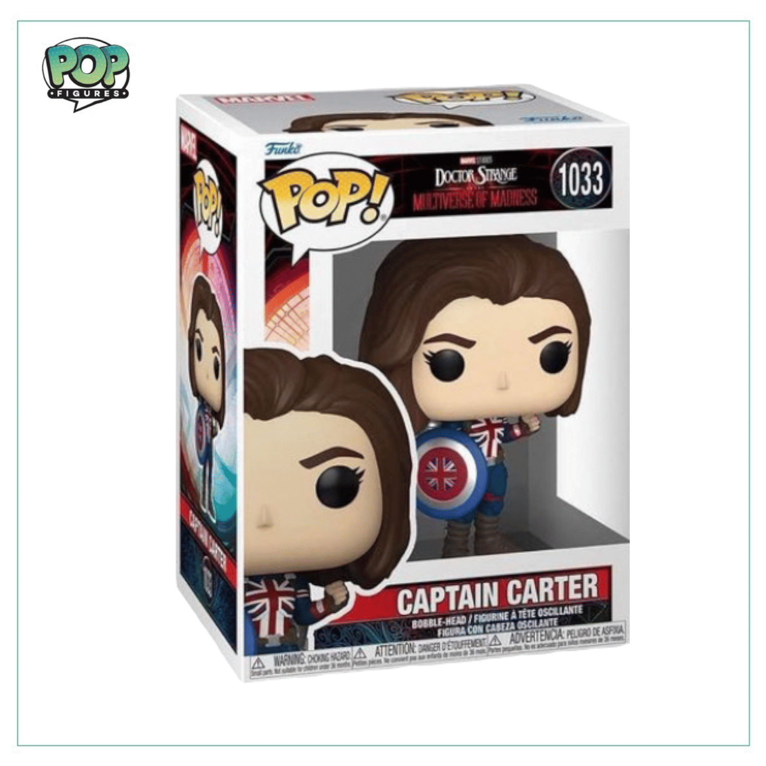 Funko Pop! Captain Carter #1033 Funko Pop! Dr. Strange and the Multiverse of Madness