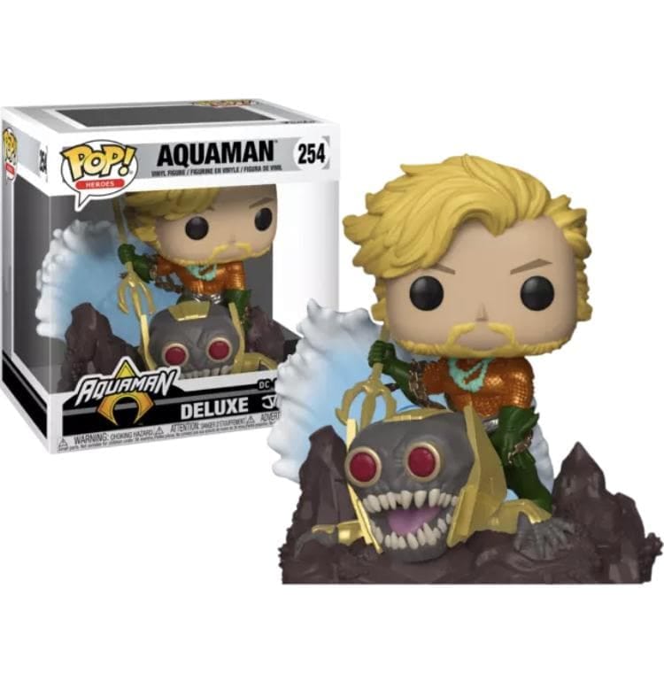 Funko Pop! Aquaman #254 Deluxe Funko Pop! - Heroes - Special Edition