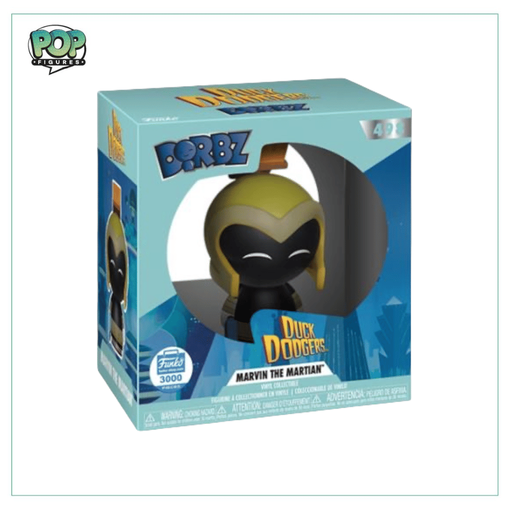 Funko Pop! Marvin The Martian #498 Funko Pop! - Duck Dodgers - LE3000pcs - Funko Shop Edition
