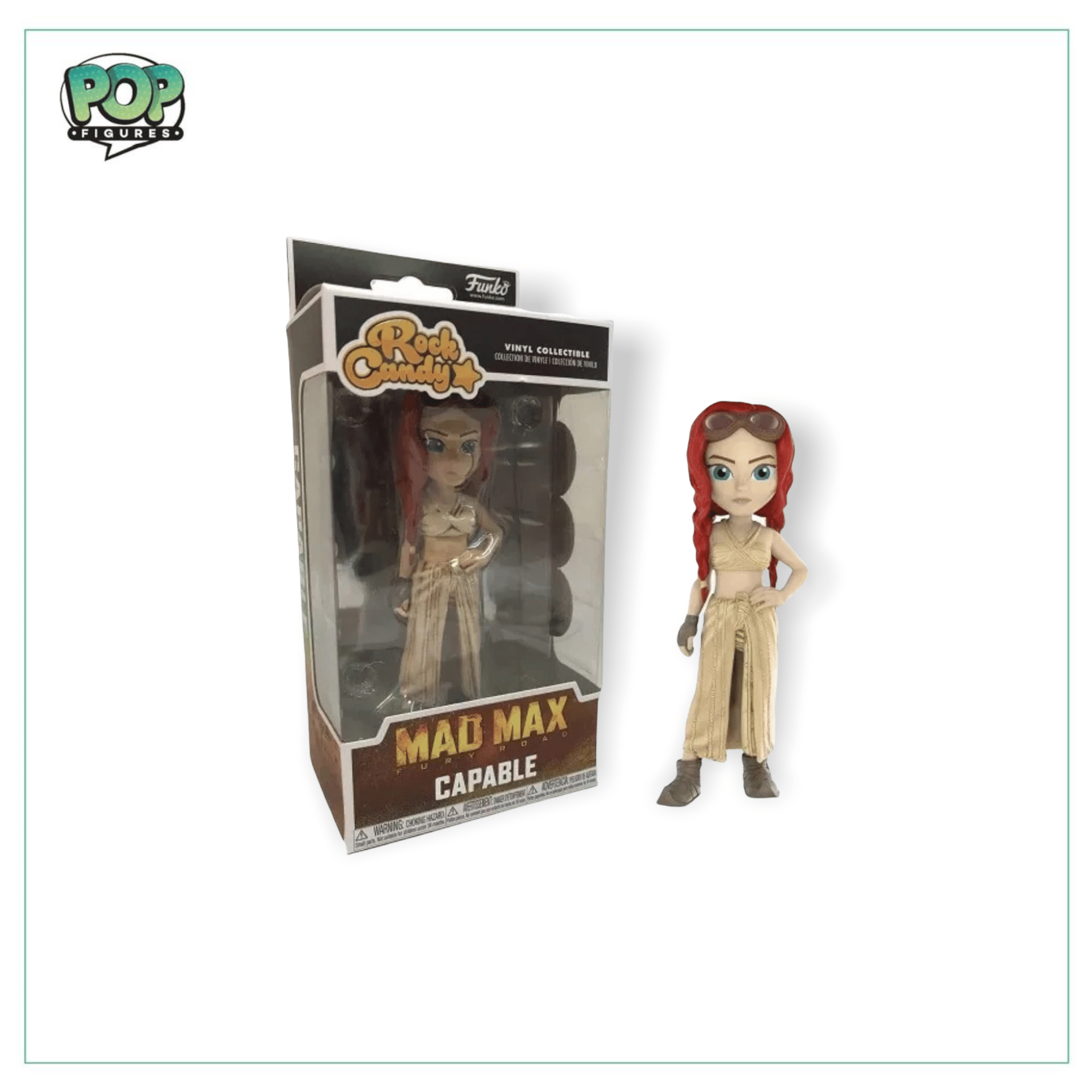 Pop Figures | Funko | Pop Funko | Funko Pop Capable Rock Candy Figure! Mad Max