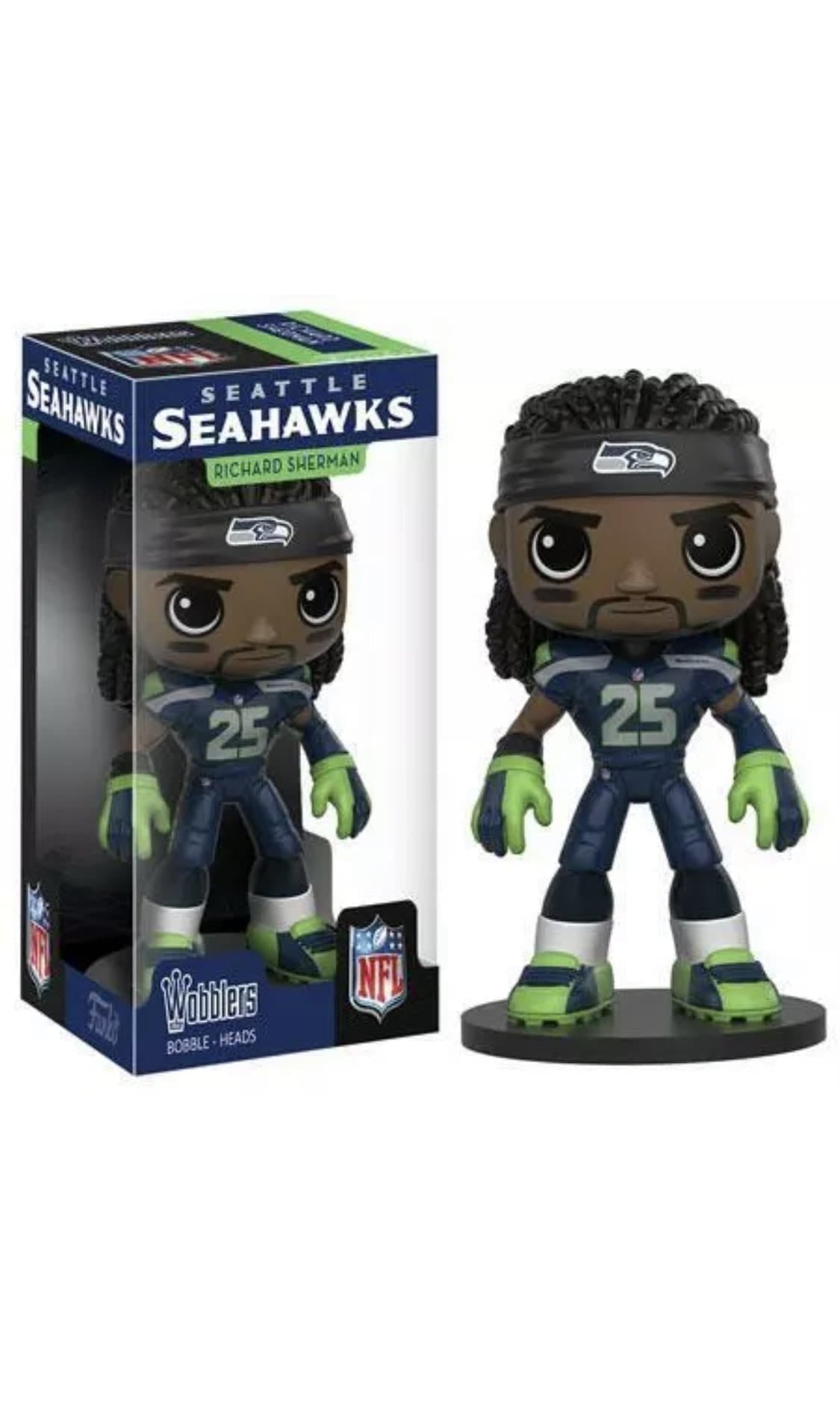 Pop Figures | Funko | Pop Funko | Funko Pop Richard Sherman Wobbler! Seattle Seahawks