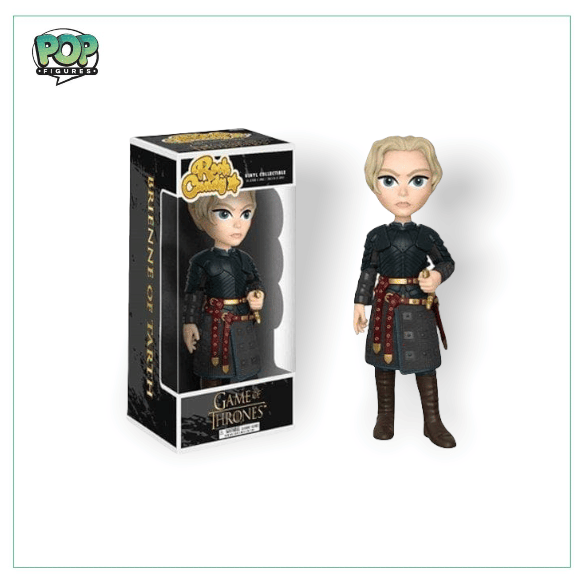 Pop Figures | Funko | Pop Funko | Funko Pop Brienne Of Tarth Rock Candy Figure! - Game Of Thrones