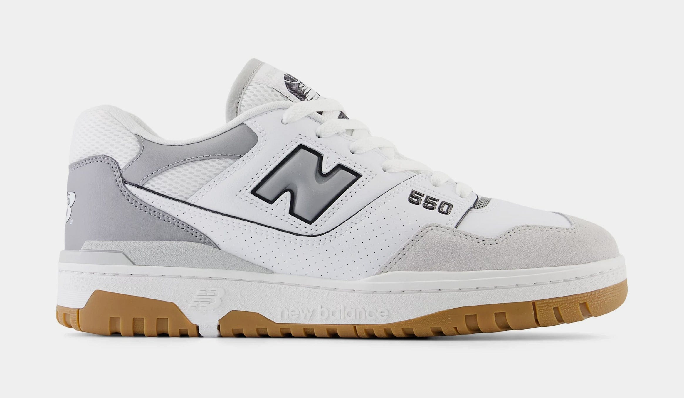 Newbalance 550 Mens Lifestyle Shoes (White/Slate Grey)