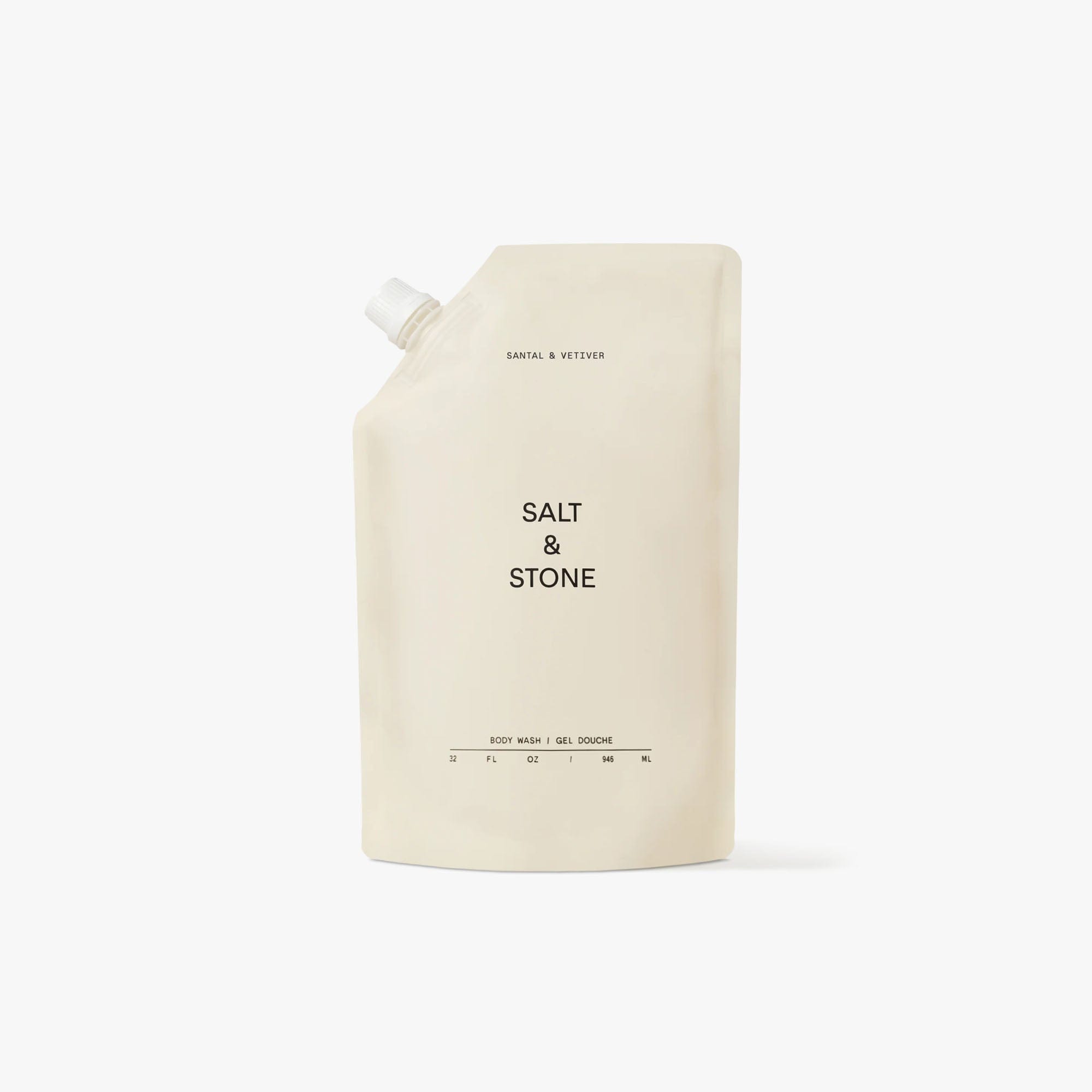 Salt and Stone SALT & STONE Body Wash Refill Pouch / Santal & Vetiver