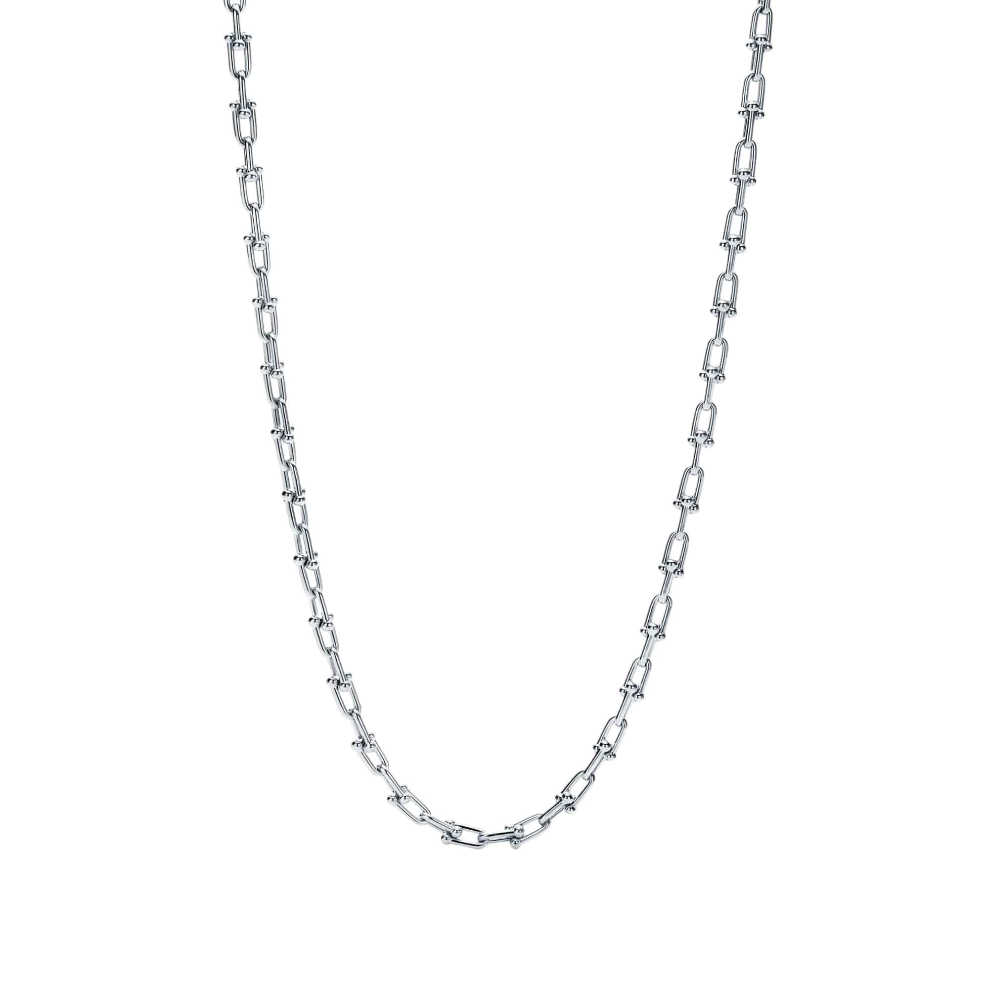 Tiffany Hardwear Small Link Necklace Sterling Silver