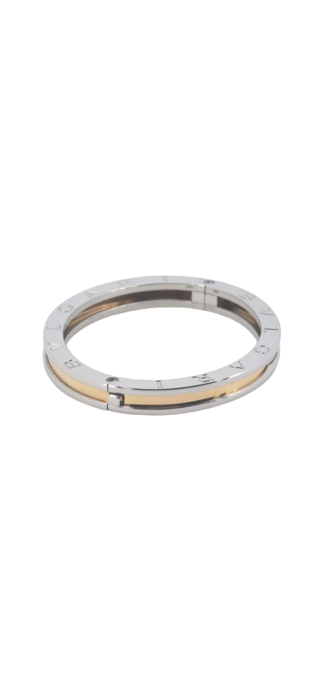 Bulgari B.Zero1 18k YG Steel Bracelet #15 SKC1785