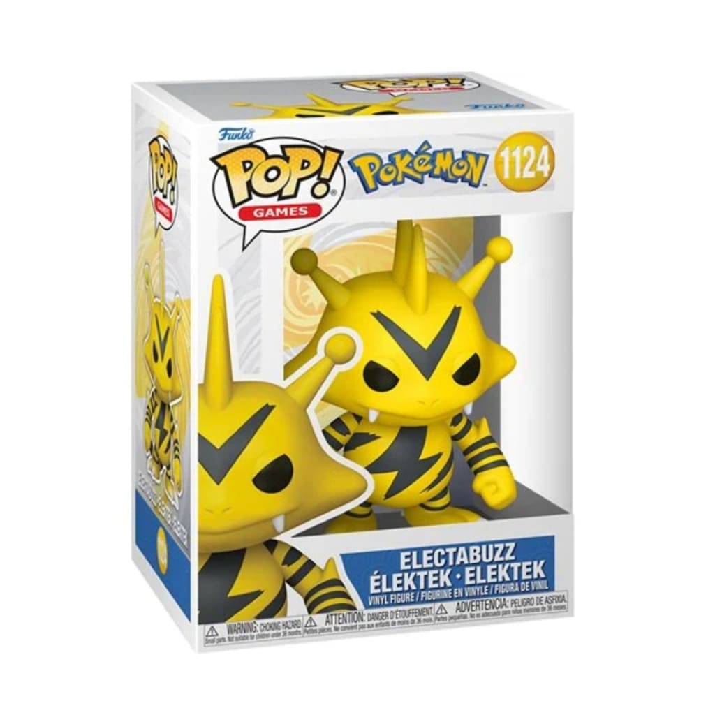 Funko Pop Pokemon Electabuzz Funko Pop! Vinyl Figure #1124