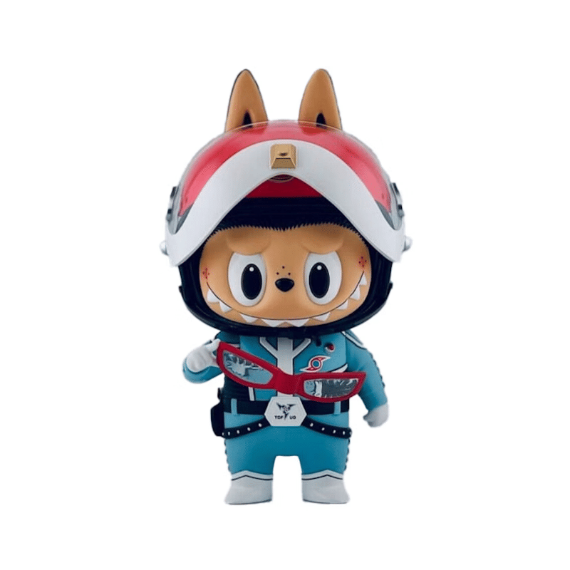 How2work LABUBU THE MONSTERS x Ultraman Blue Figure