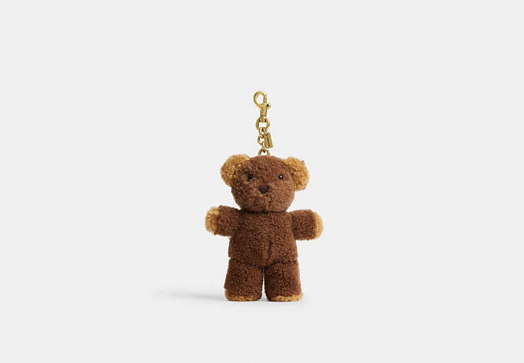 BEAR Teddy Bear Bag Charm In Shearling