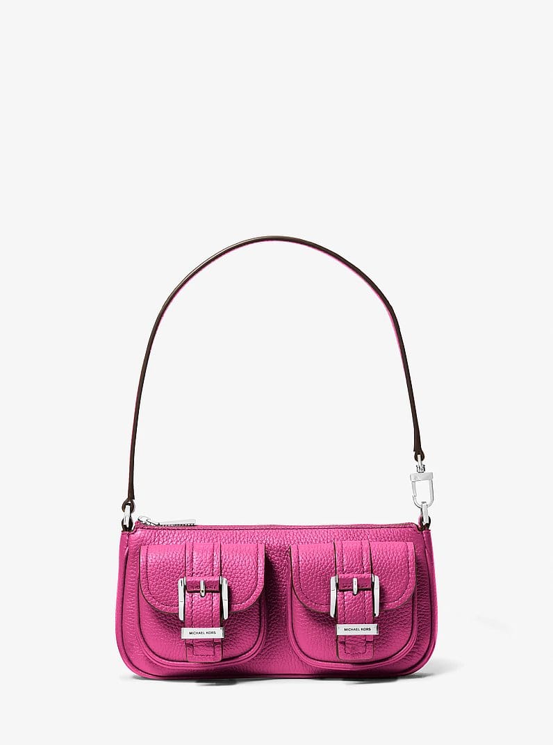 Zoe Petite pochette Zoe en cuir grainé