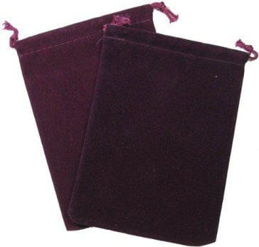 Chessex Dice Bag Suedecloth Small Purple