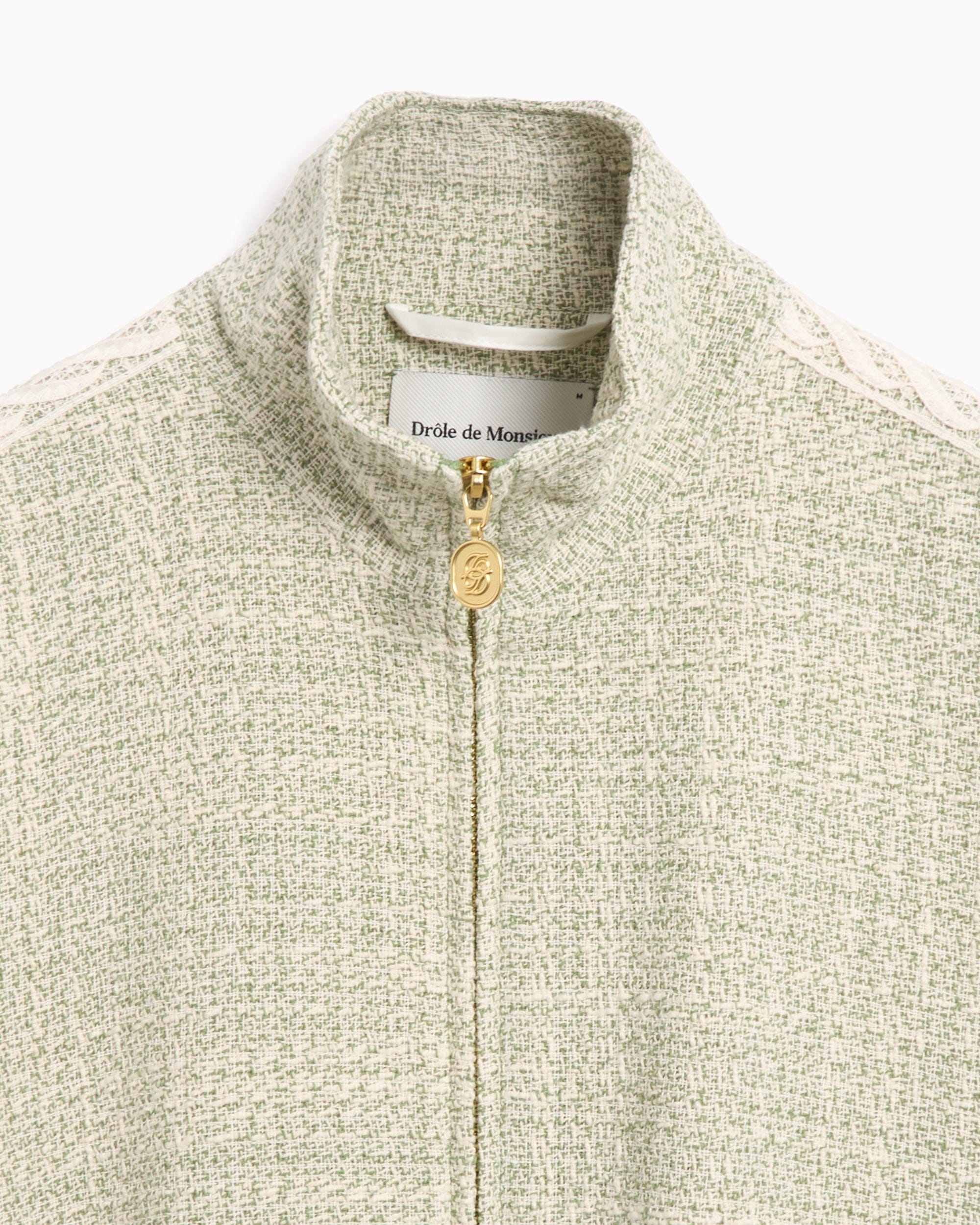 Drôle de Monsieur Chaqueta de chandal Relaxed Drôle de Monsieur Men's Tweed Jacket para hombre