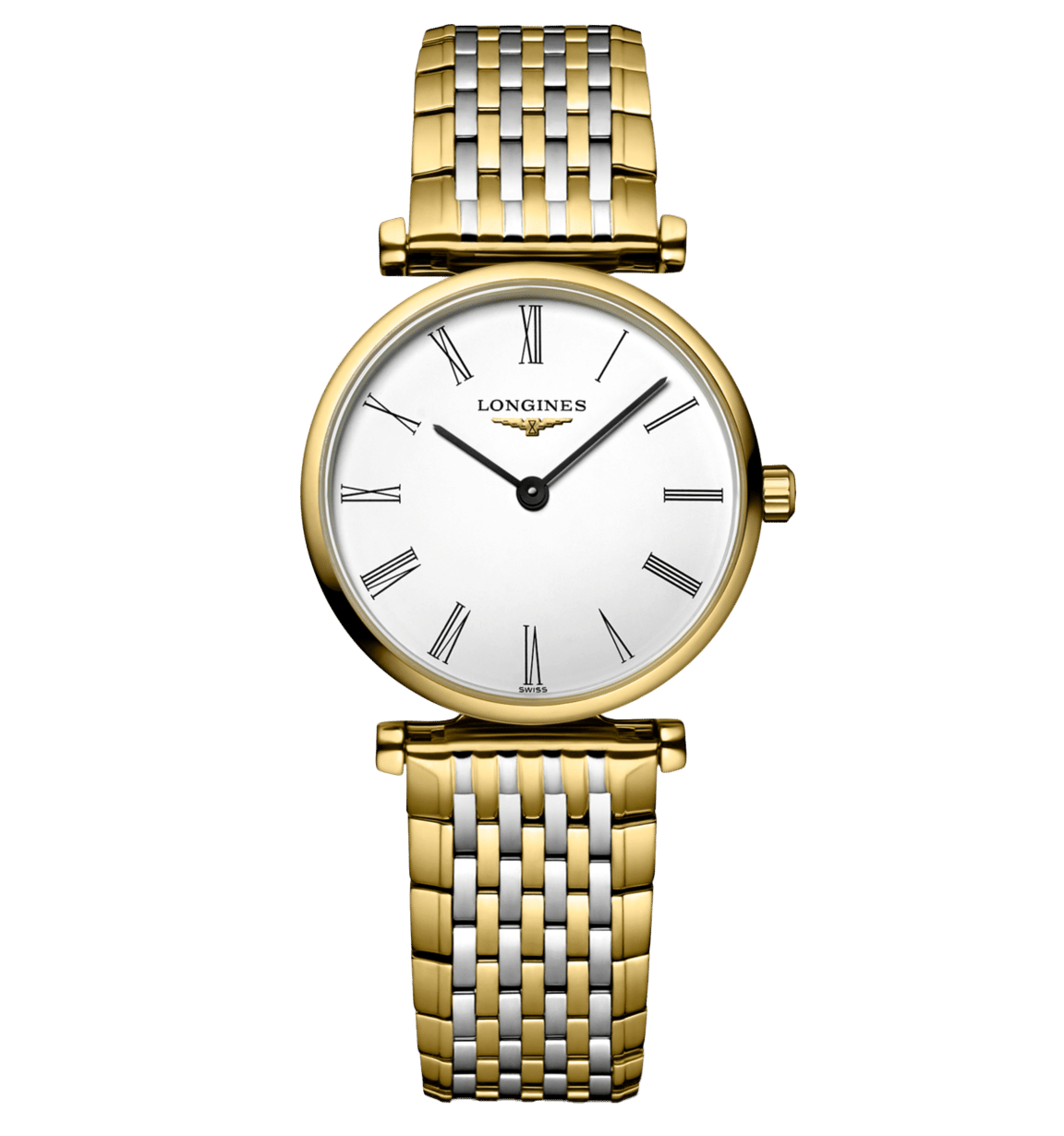 Longines La Grande Classique De Longines 24 mm Watch with Mixed Metals Bracelet