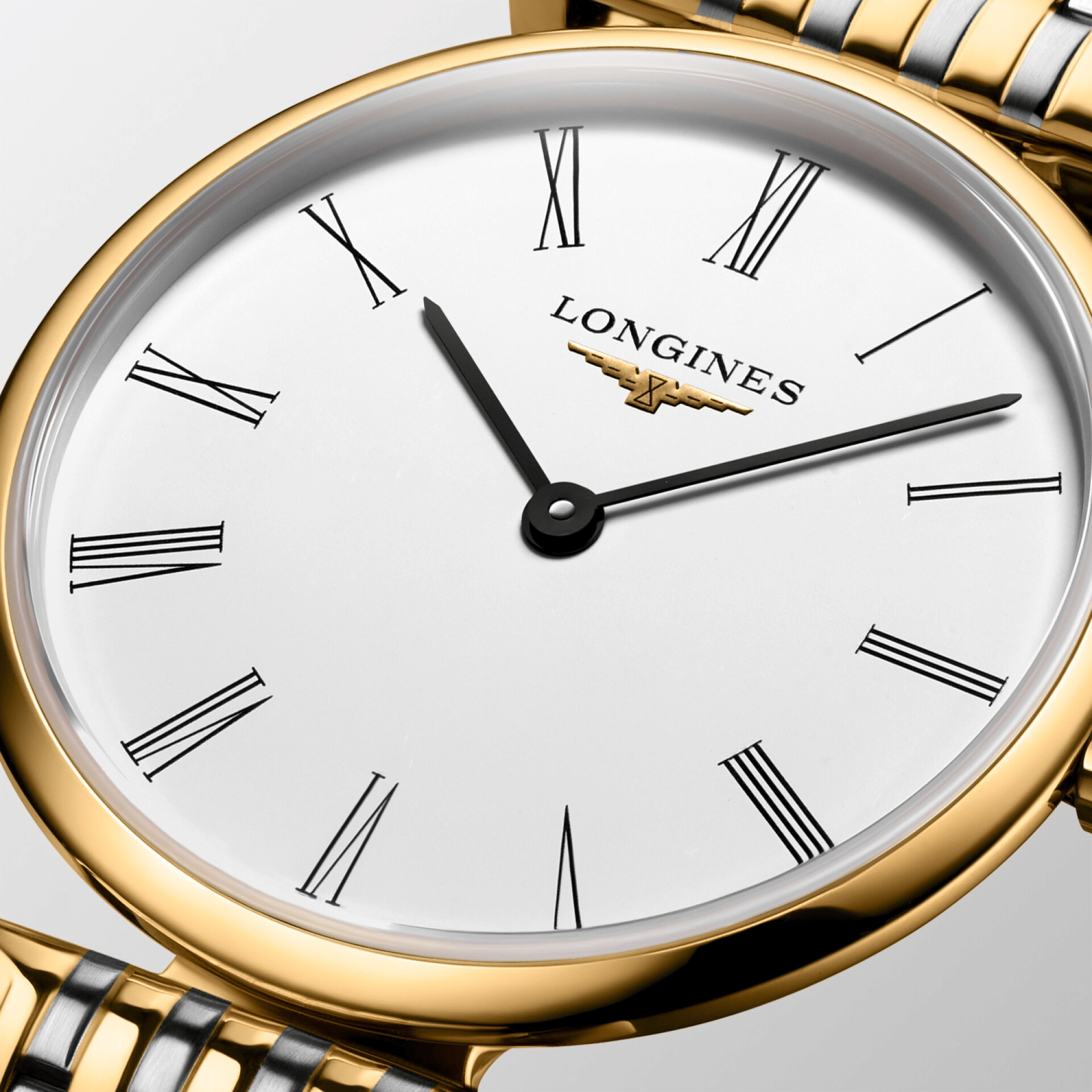 Longines La Grande Classique De Longines 24 mm Watch with Mixed Metals Bracelet